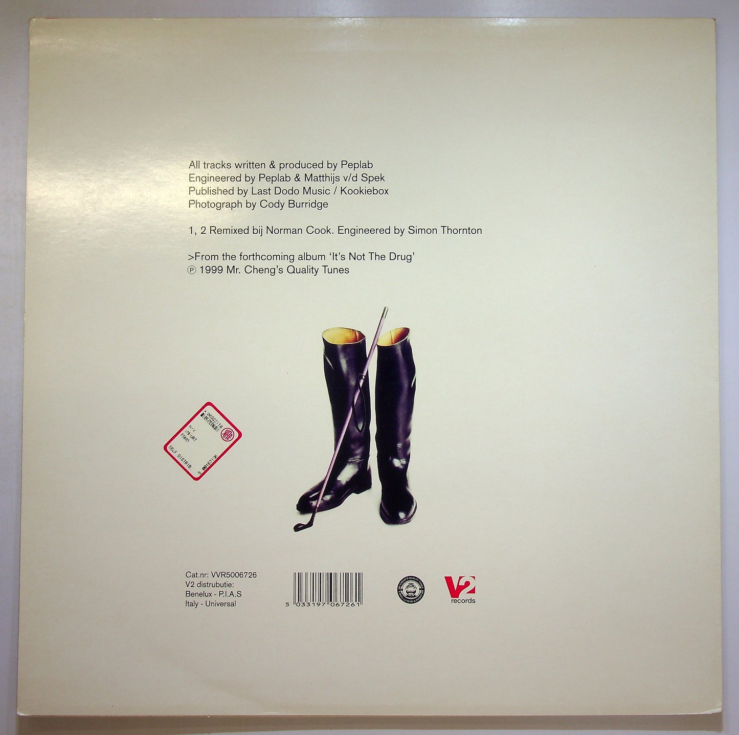 EBOND Peplab - Ride The Pony (Norman Cook Mixes) Vinile V089070