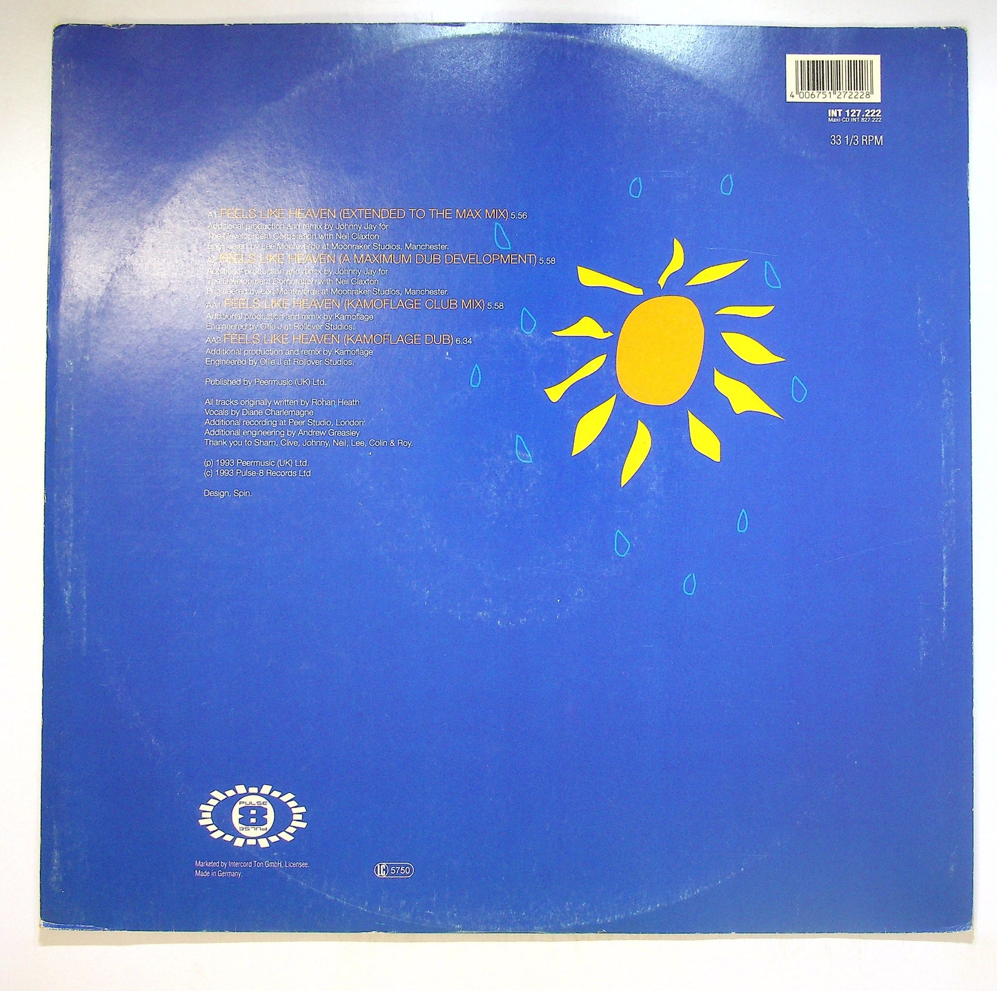 EBOND Urban Cookie Collective - Feels Like Heaven Vinile V089100