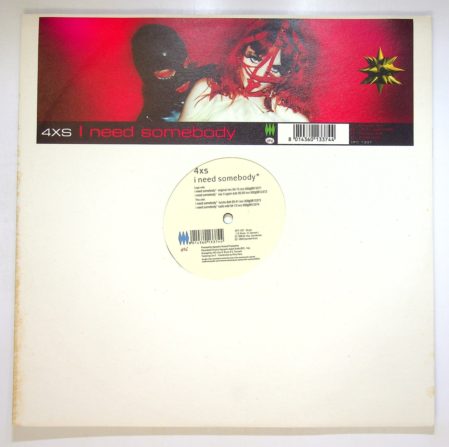 EBOND 4XS - I Need Somebody Vinile V089114