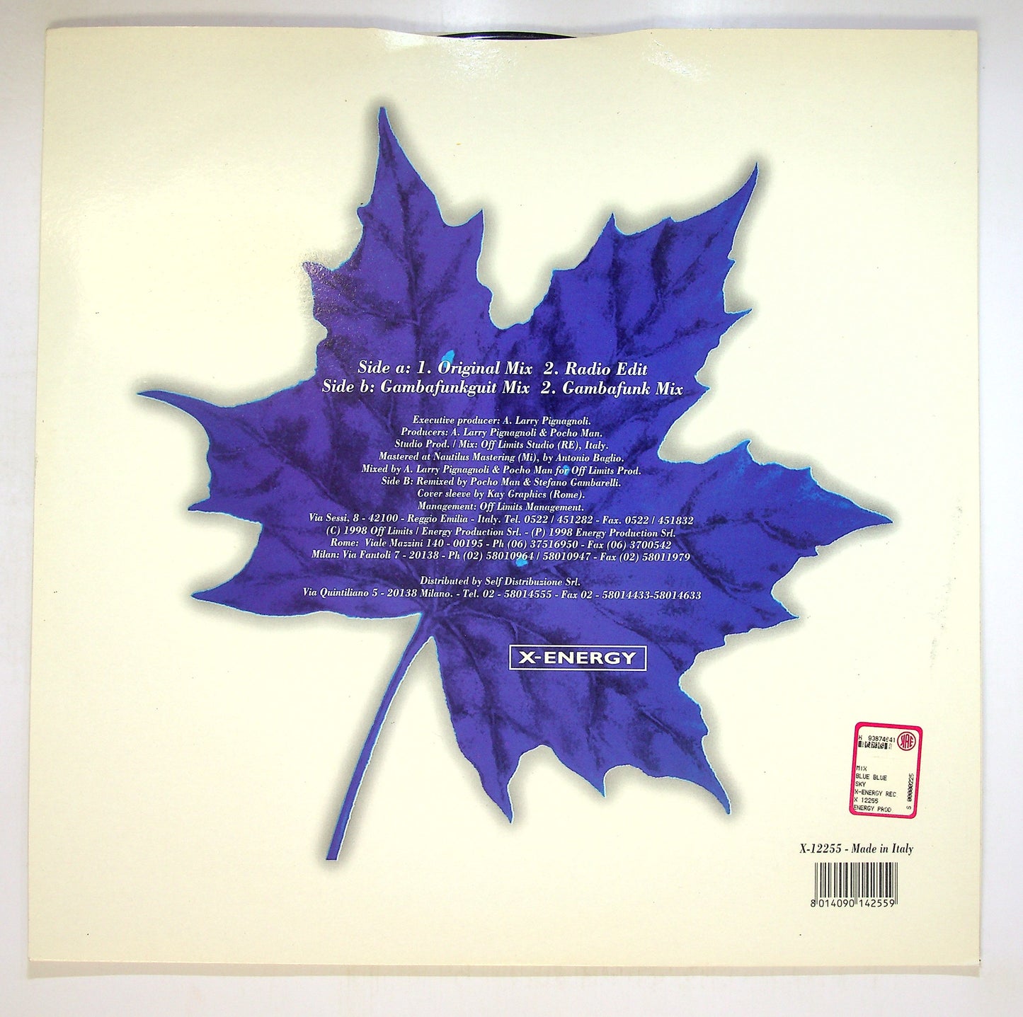 EBOND July - Blue Blue Sky Vinile V089115