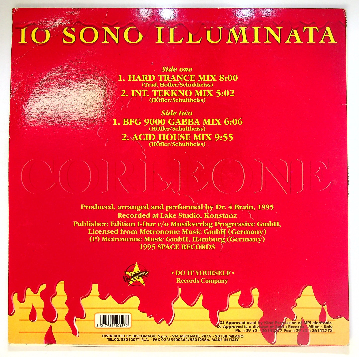 EBOND Corleone - Io Sono Illuminata Vinile V089120