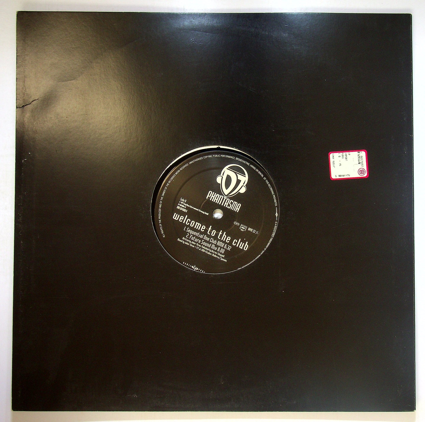 EBOND DJ Phantasma - Welcome To The Club Vinile V089122