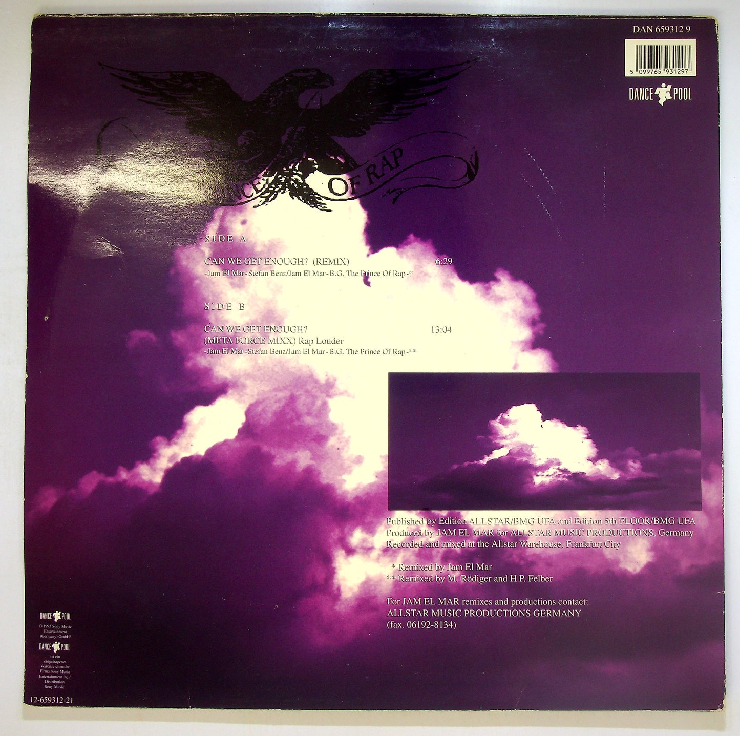 EBOND B.G. The Prince Of Rap - Can We Get Enough? (Remix) Vinile V089135