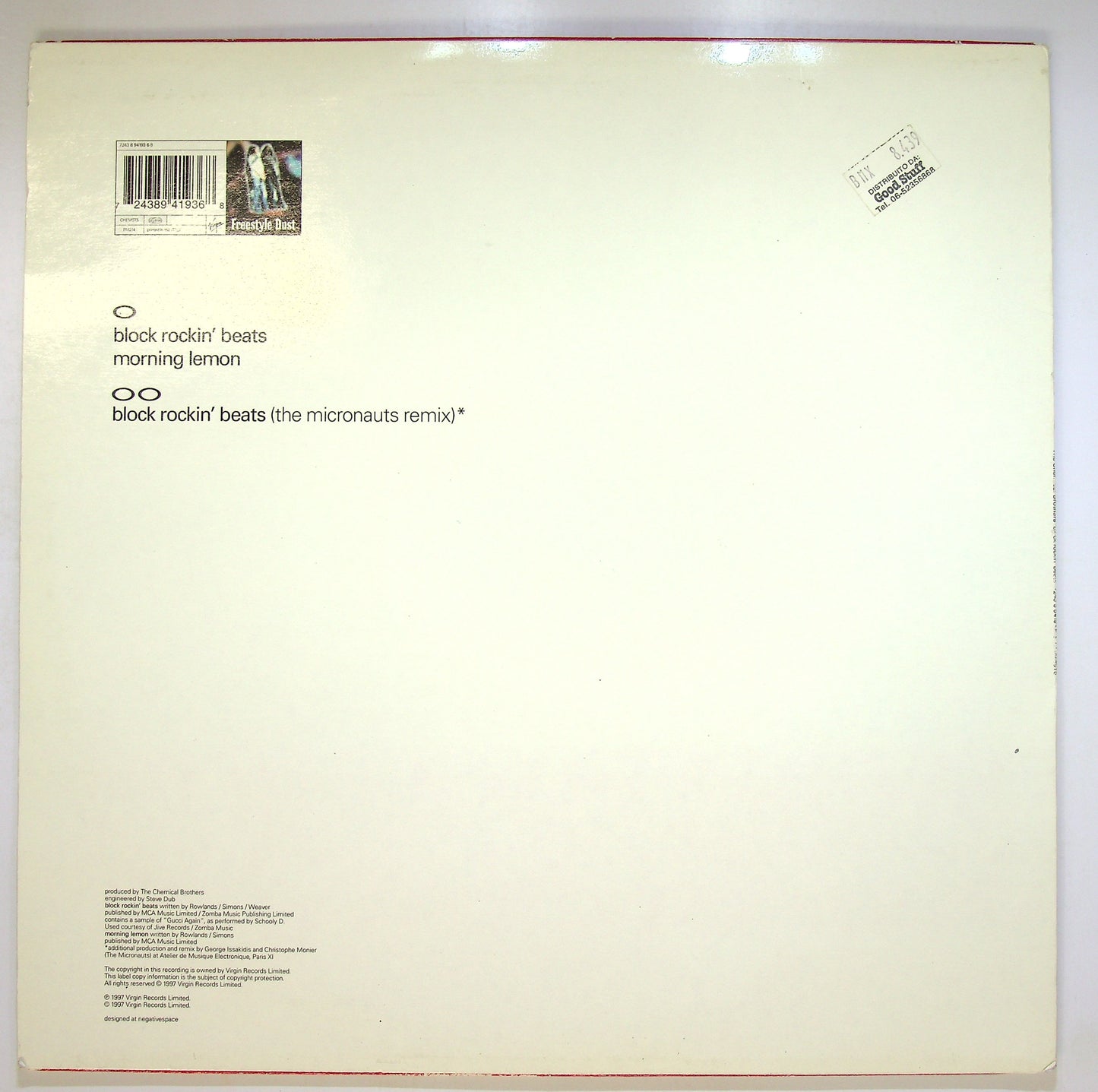 EBOND The Chemical Brothers - Block Rockin' Beats Vinile V089144