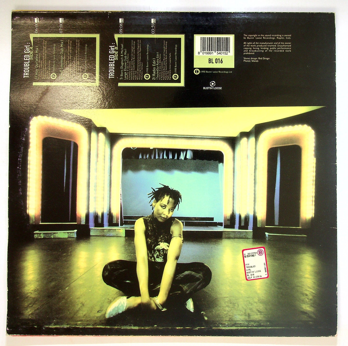 EBOND Karen Ramirez - Troubled Girl Vinile V090000