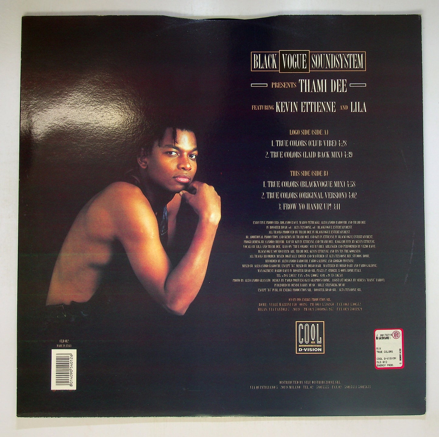 EBOND Thami Dee Feat. Kevin Ettienne And Lila - True Colours Vinile V090016