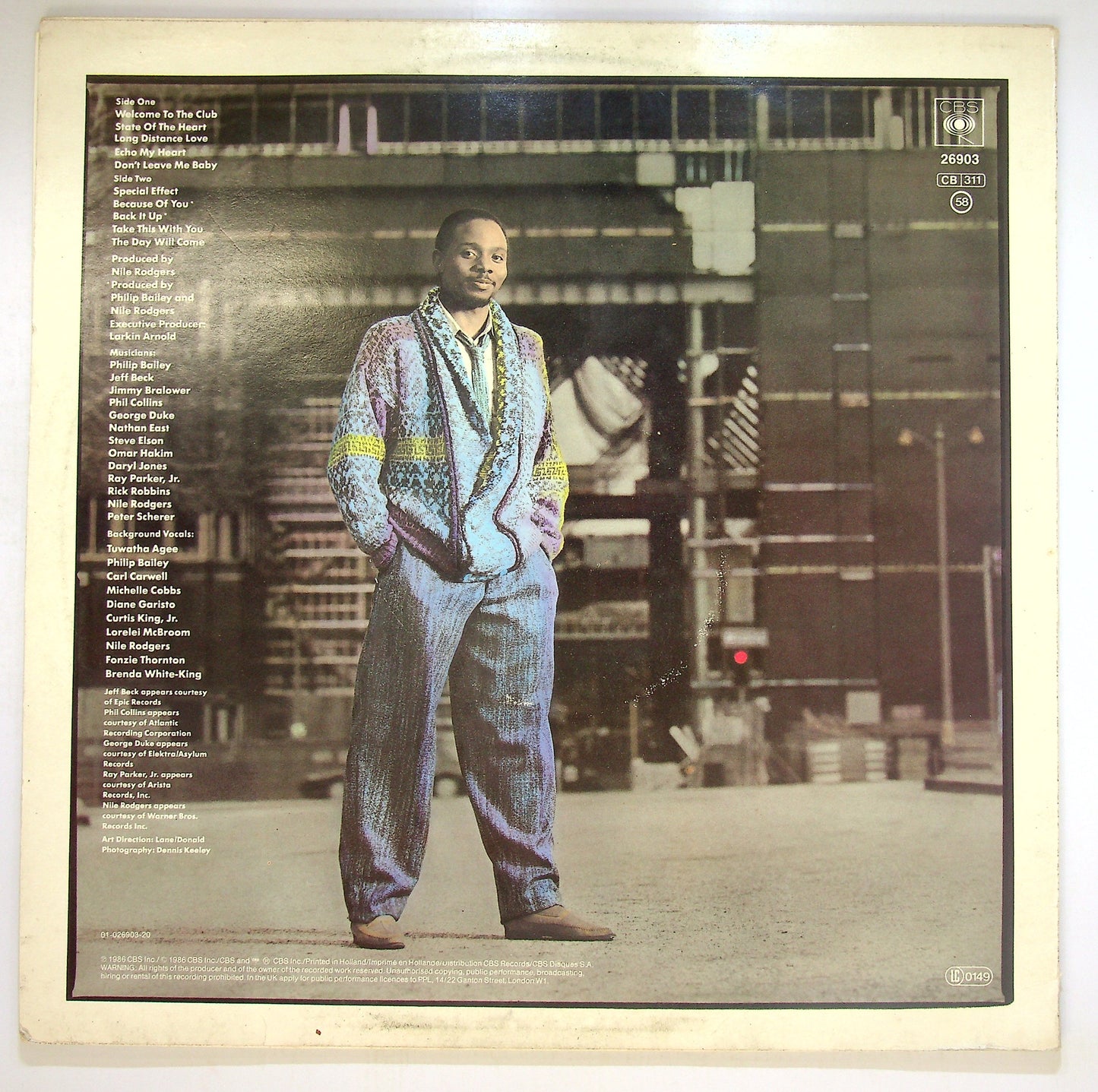 EBOND Philip Bailey - Inside Out Vinile V090066