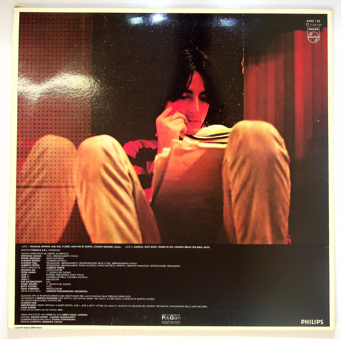 EBOND Alberto Fortis - Fragole Infinite Vinile V090082