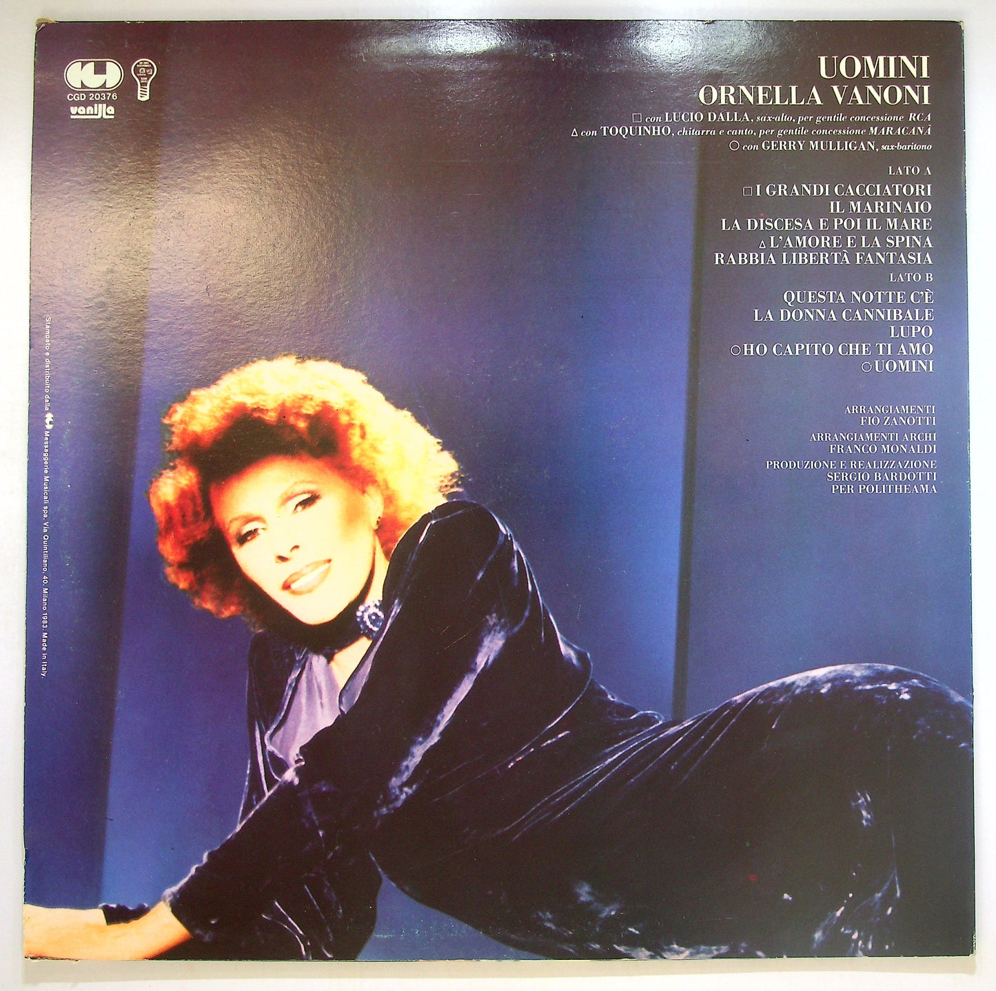 EBOND Ornella Vanoni - Uomini Vinile V090085
