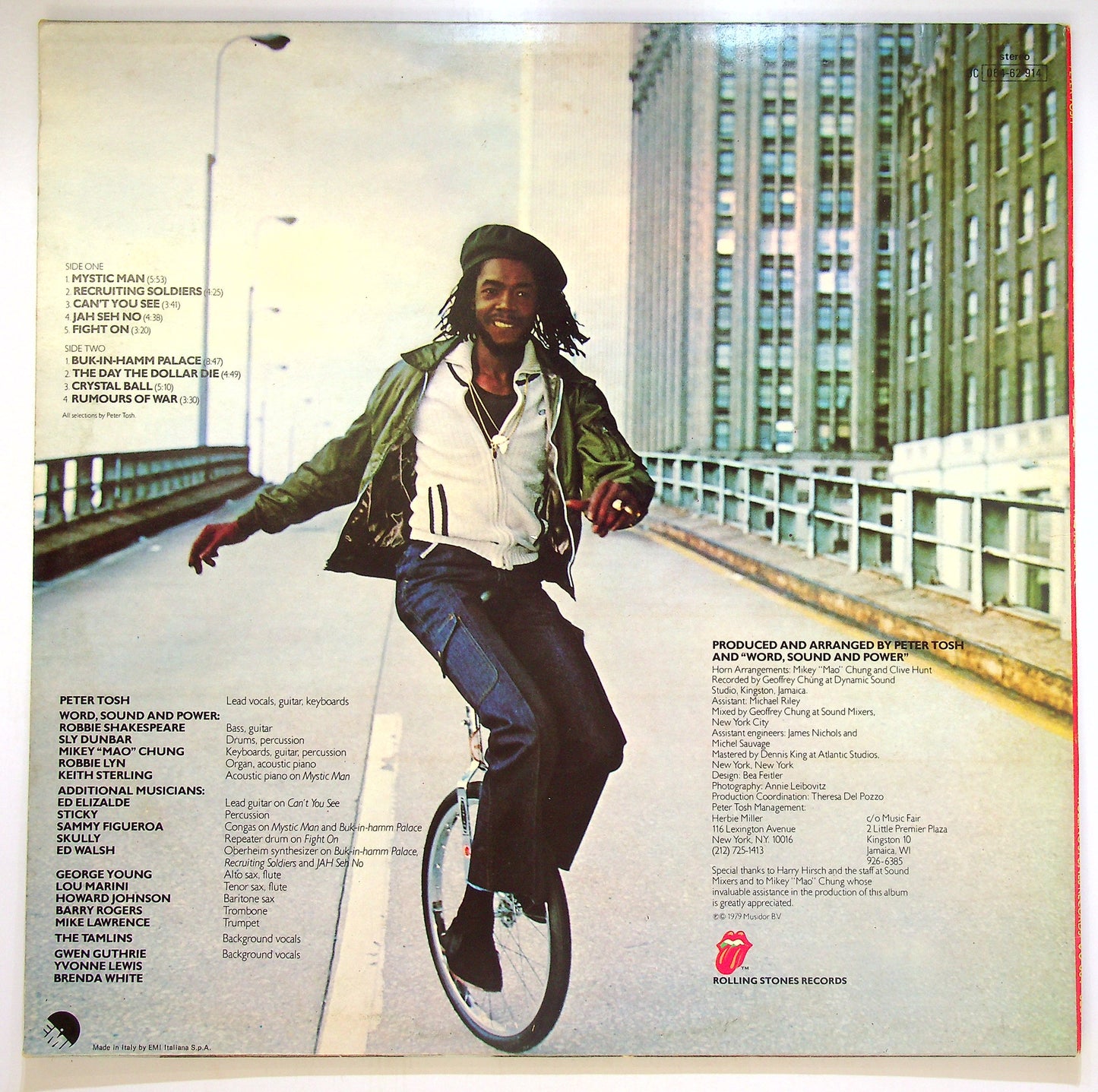 EBOND Peter Tosh - Mystic Man Vinile V090087
