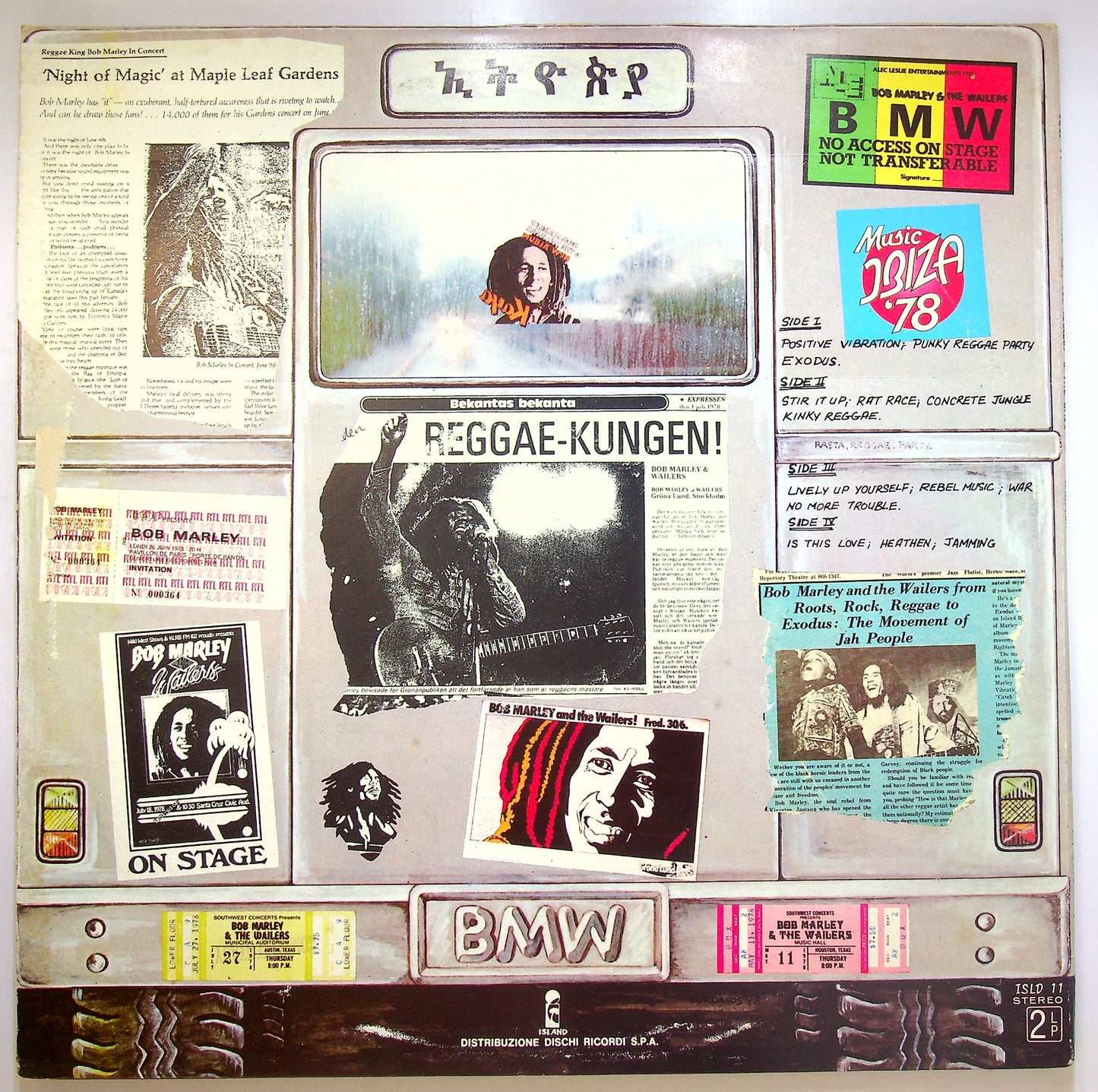 EBOND Bob Marley & The Wailers - Babylon By Bus Vinile V090107