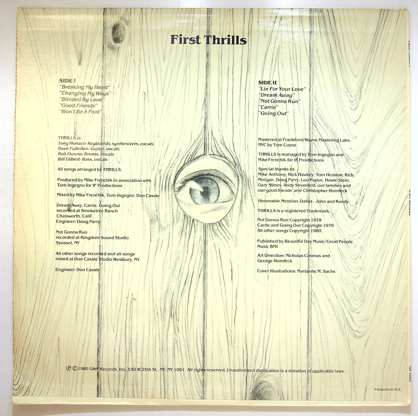 EBOND Thrills - First Thrills Vinile V090111