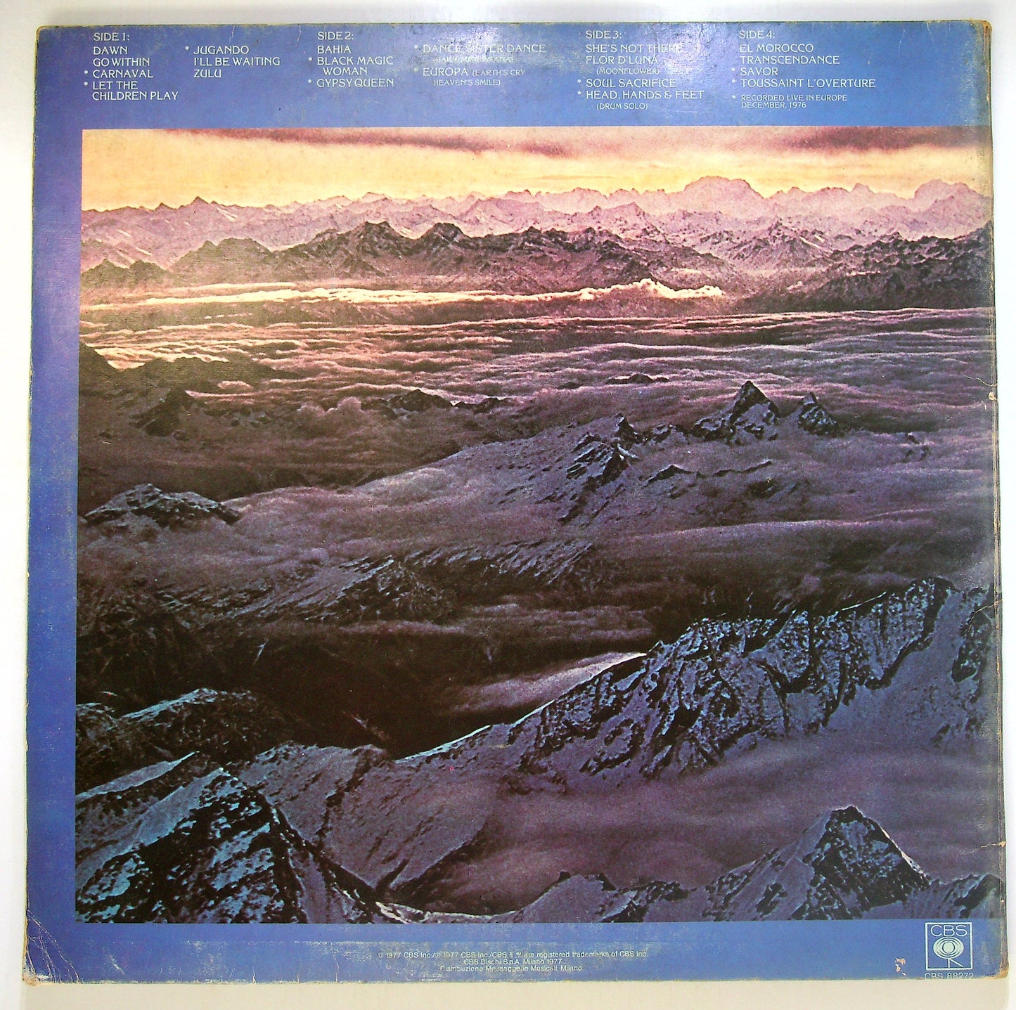 EBOND Santana - Moonflower Vinile V090137