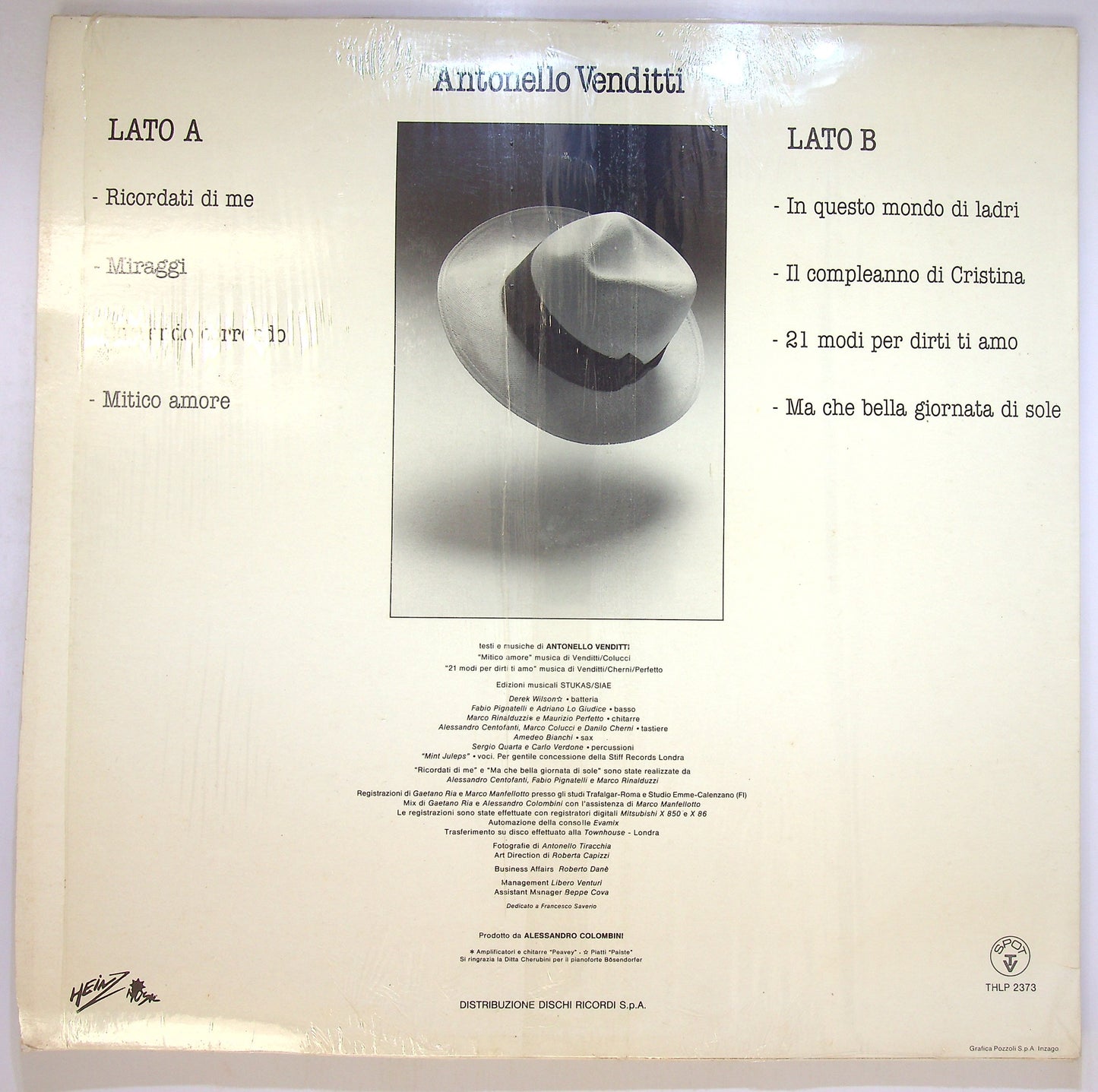 EBOND Antonello Venditti - In Questo Mondo Di Ladri Vinile V090141