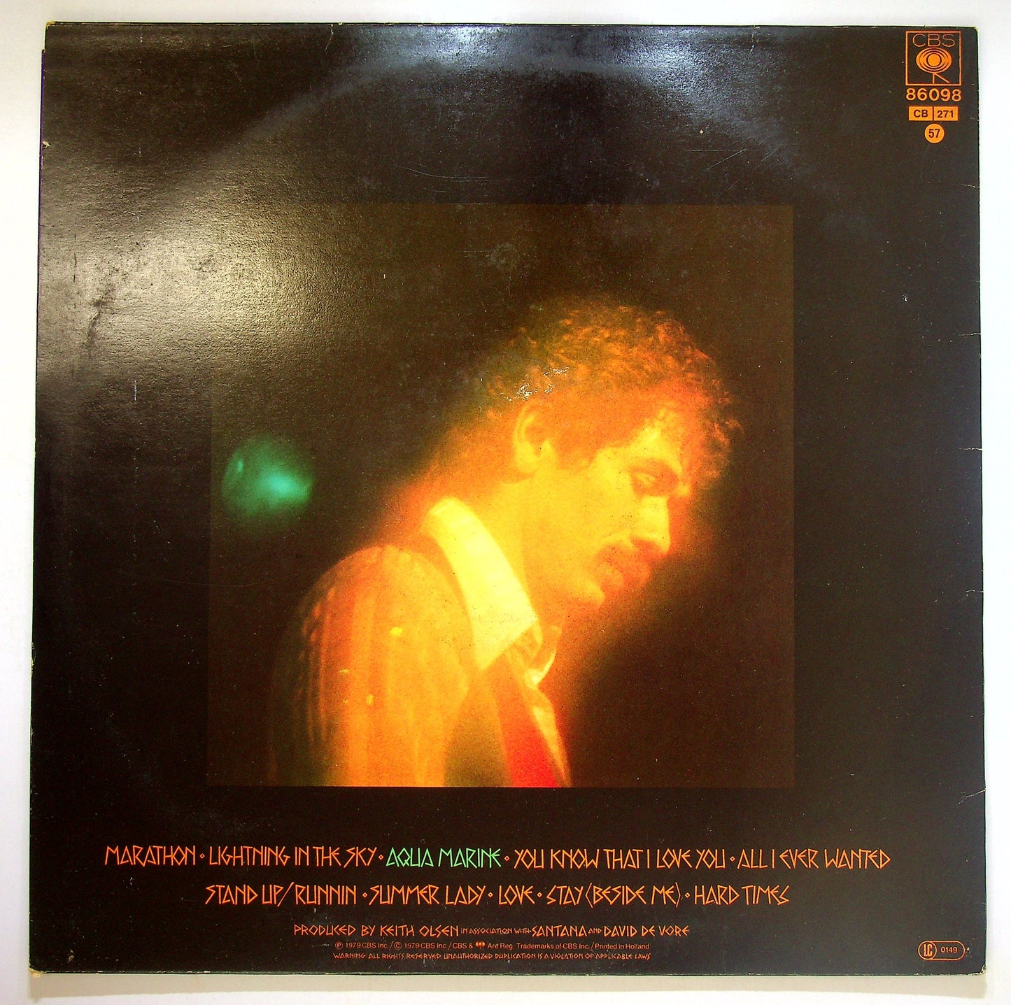 EBOND Santana - Marathon Vinile V091000