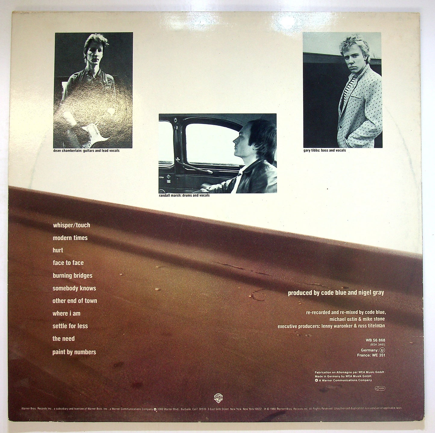 EBOND Code Blue - Code Blue Vinile V091013