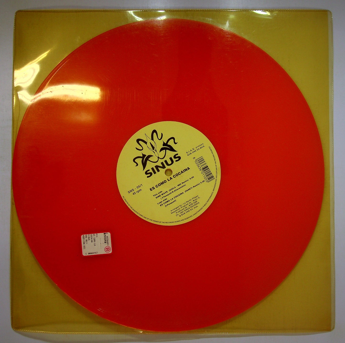 EBOND Sinus - Es Como La Cocaina Vinile V091025