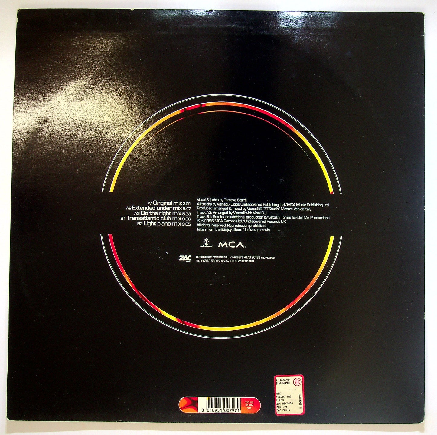 EBOND Livin' Joy - Follow The Rules Vinile V091030