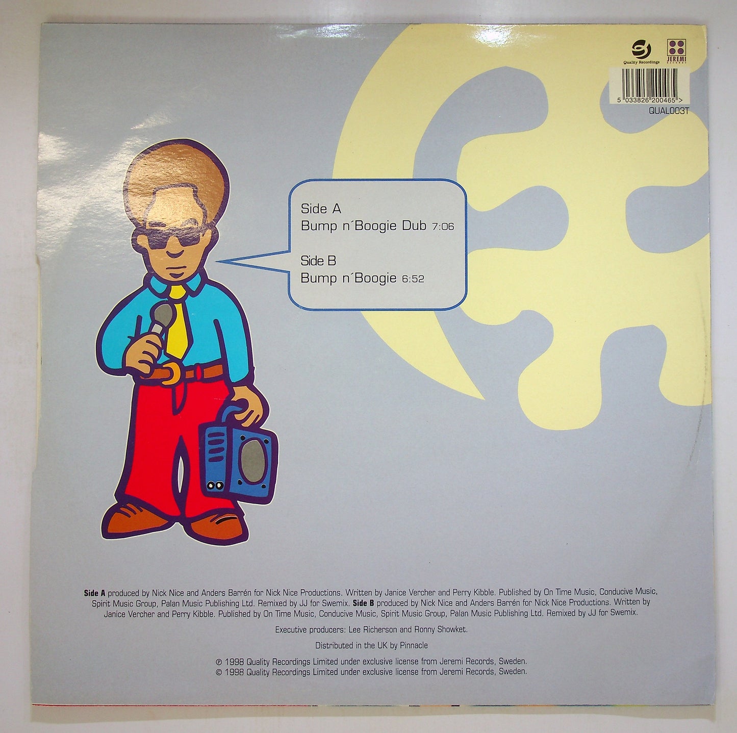 EBOND Carboo - A Taste Of Boogie Vinile V091034