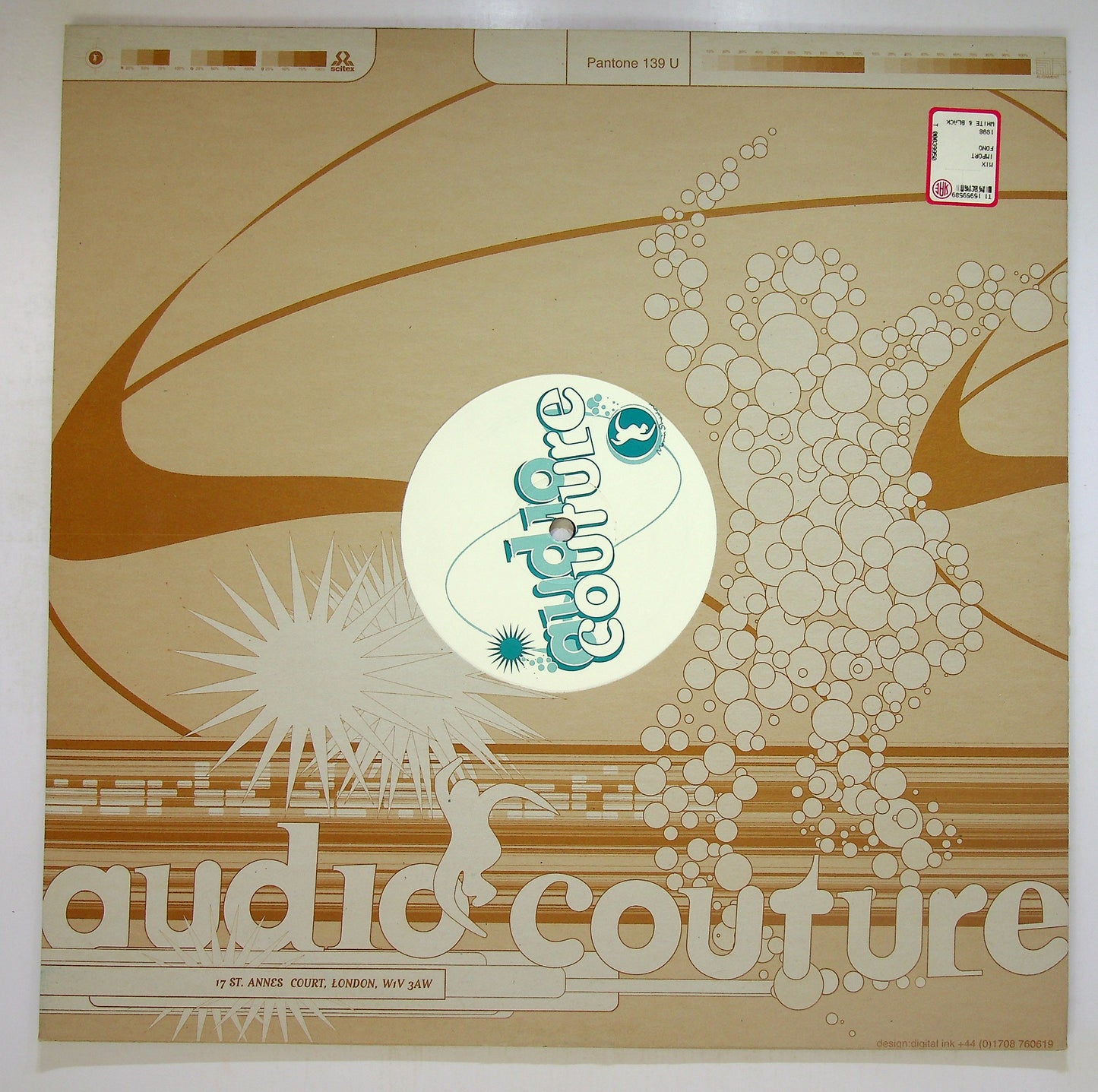 EBOND DJ Teebee & K - Droids / Otrivin Vinile V091035