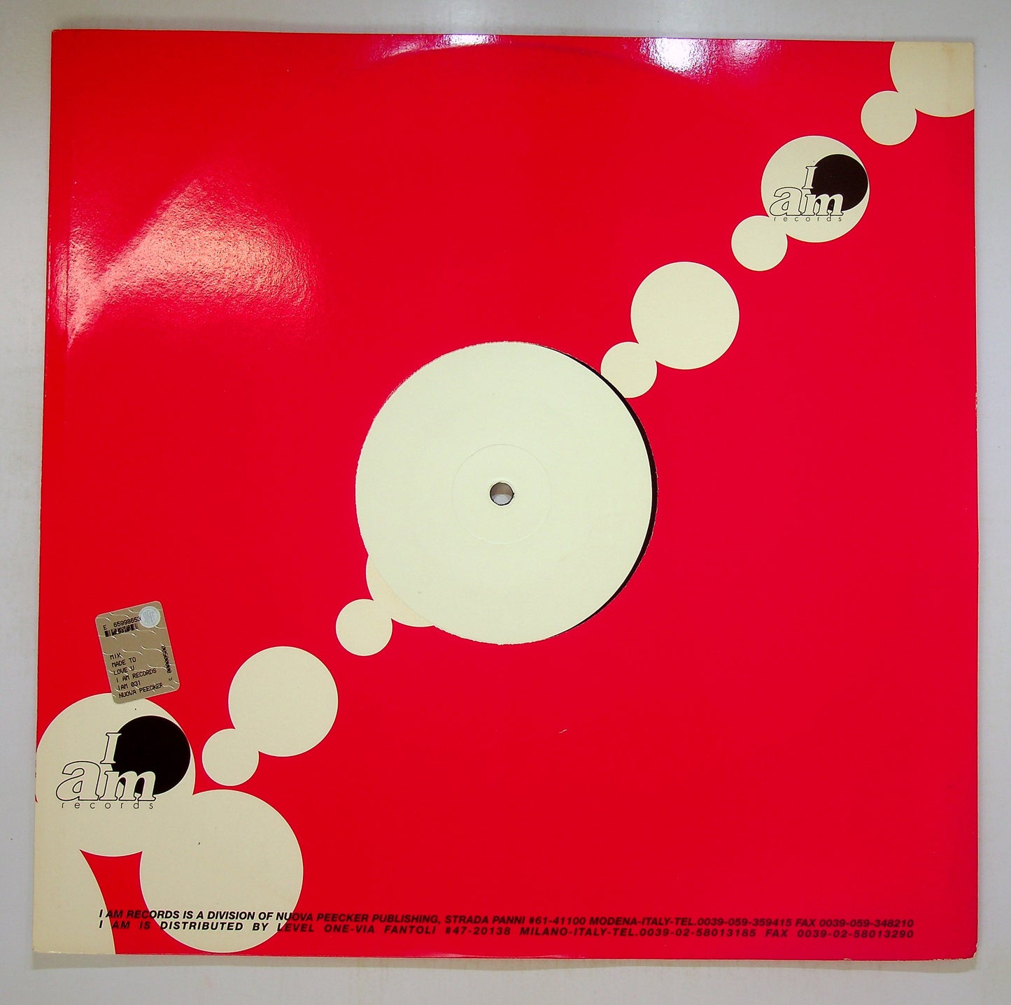 EBOND Matelab - Made To Love U Vinile V091037
