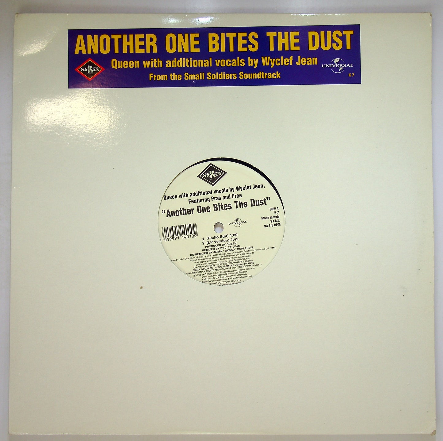 EBOND QQueen With Additional Vocals - nother One Bites The Dust Vinile V091047
