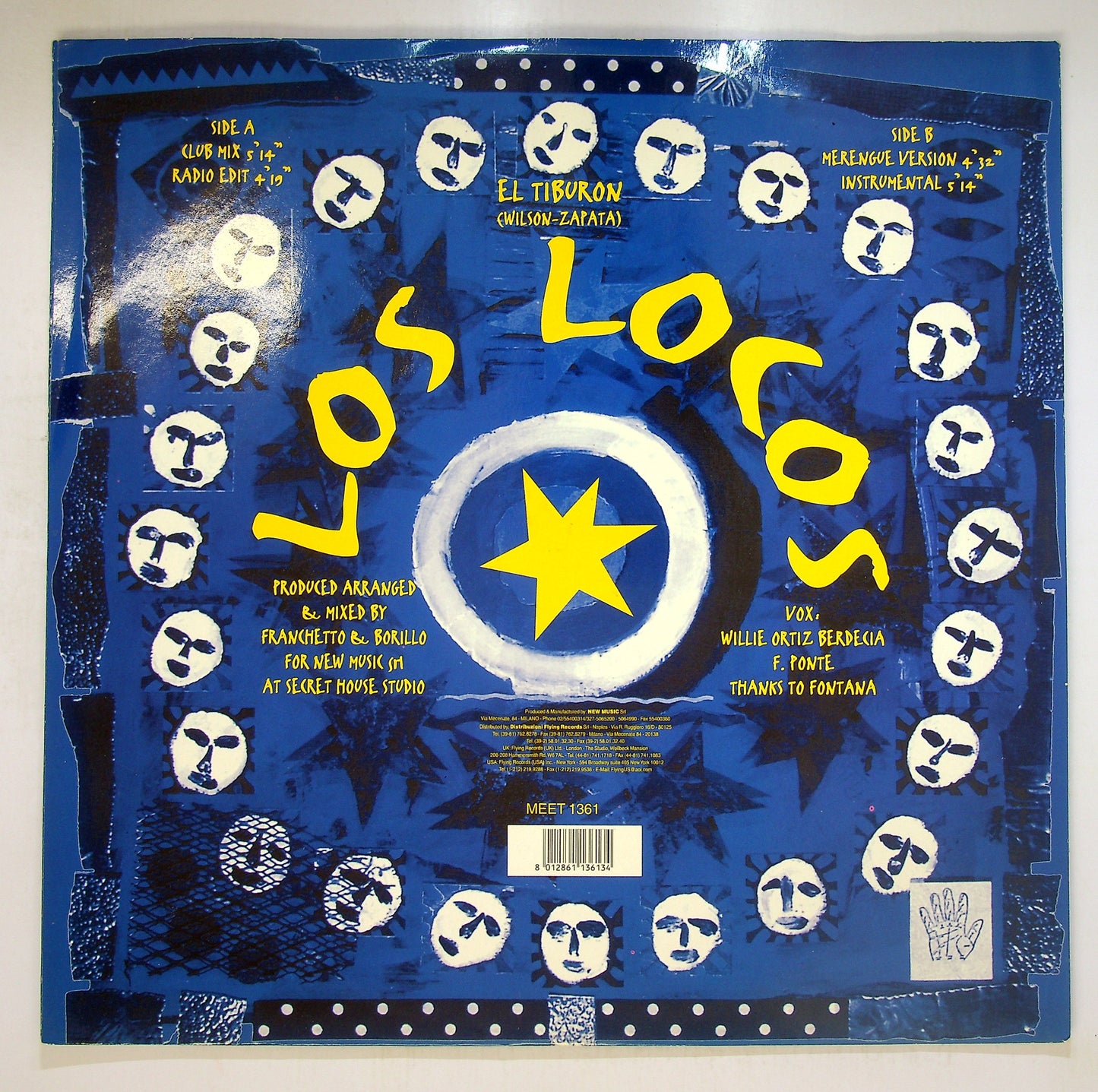 EBOND Los Locos - El Tiburon Vinile V091063