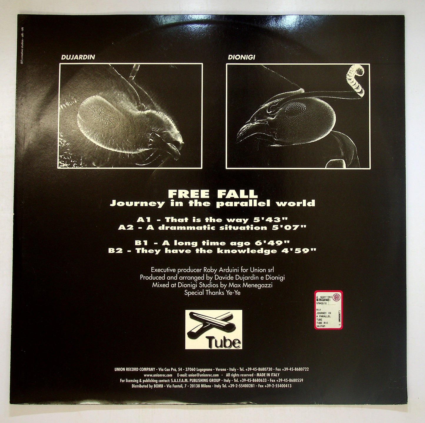 EBOND Free Fall - Journey In A Parallel World Vinile V091065