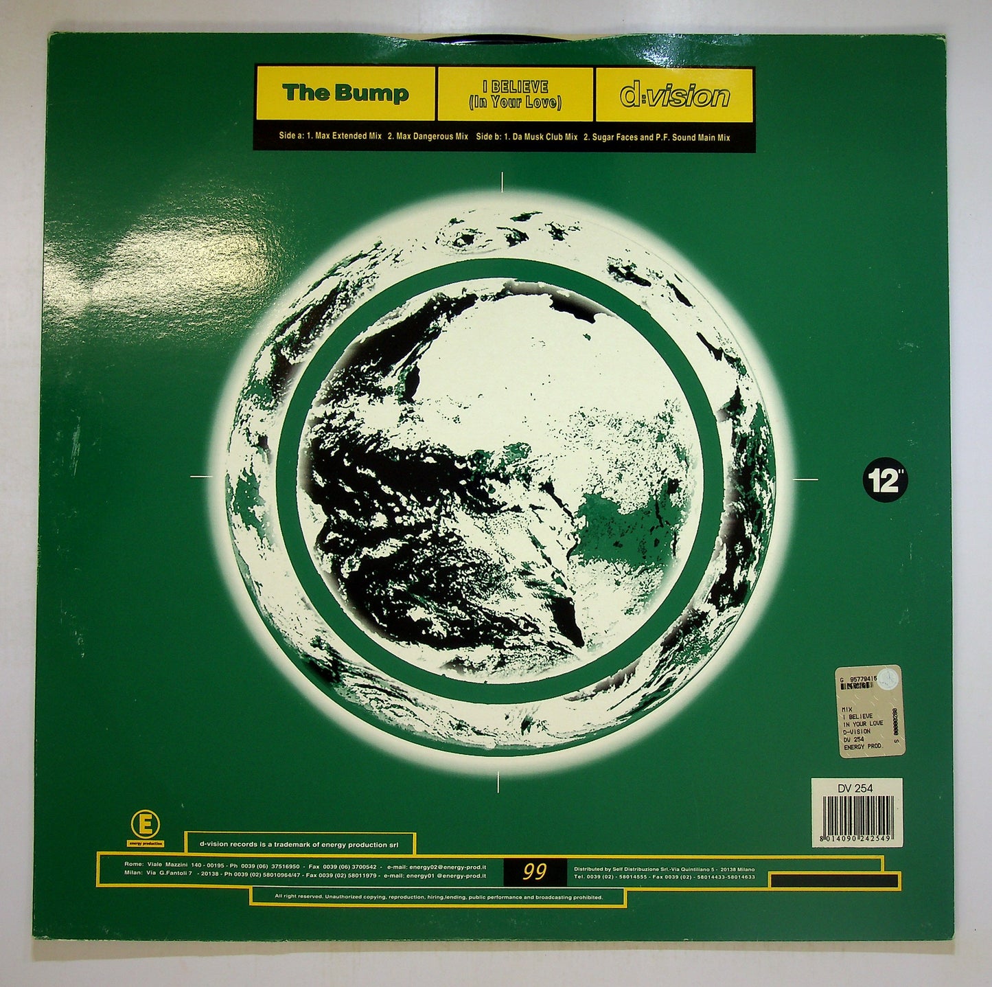 EBOND The Bump - I Believe (In Your Love) Vinile V091069