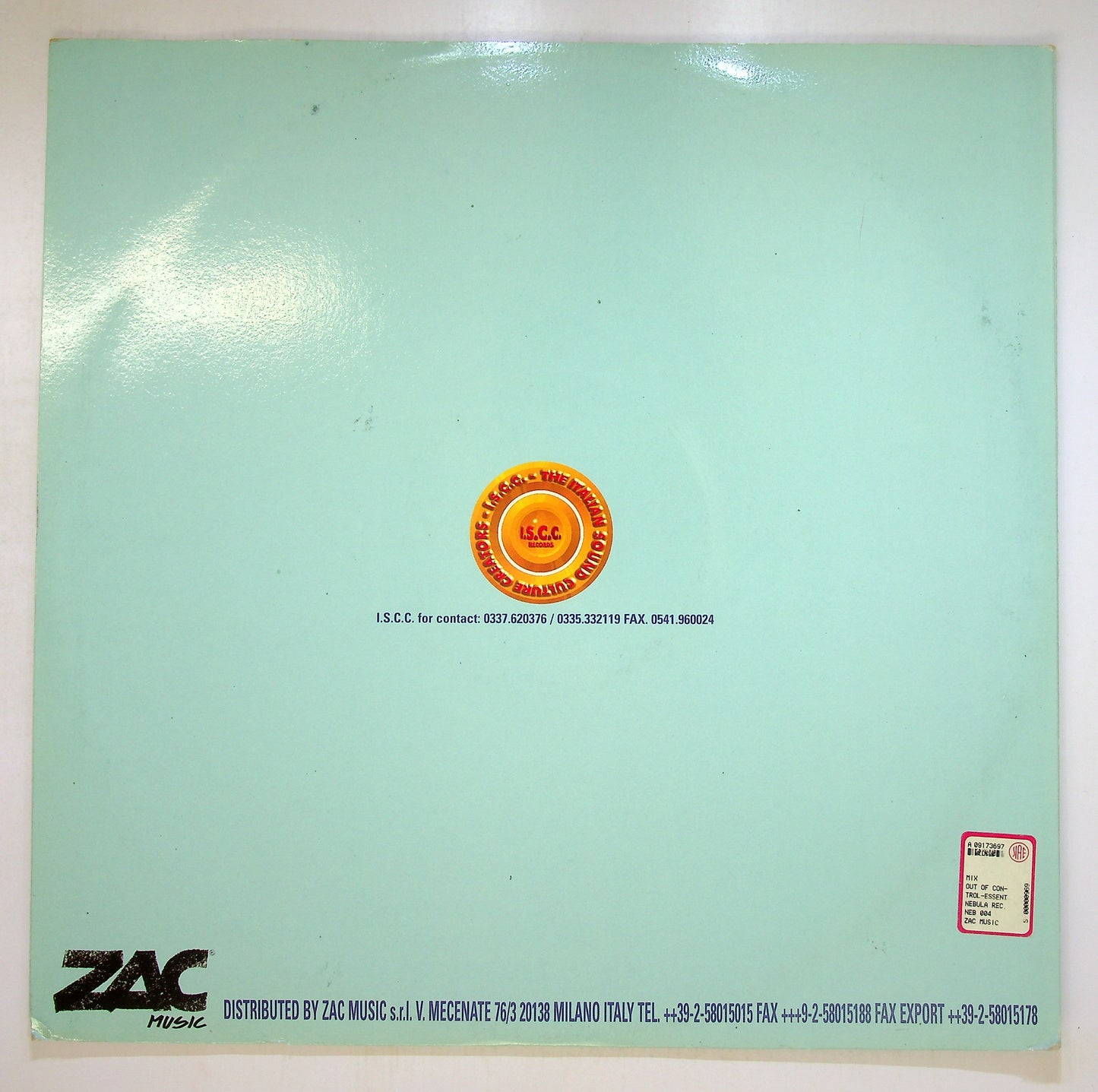 EBOND Trance Orchestra - Out Of Control / Essentia Vinile V091070