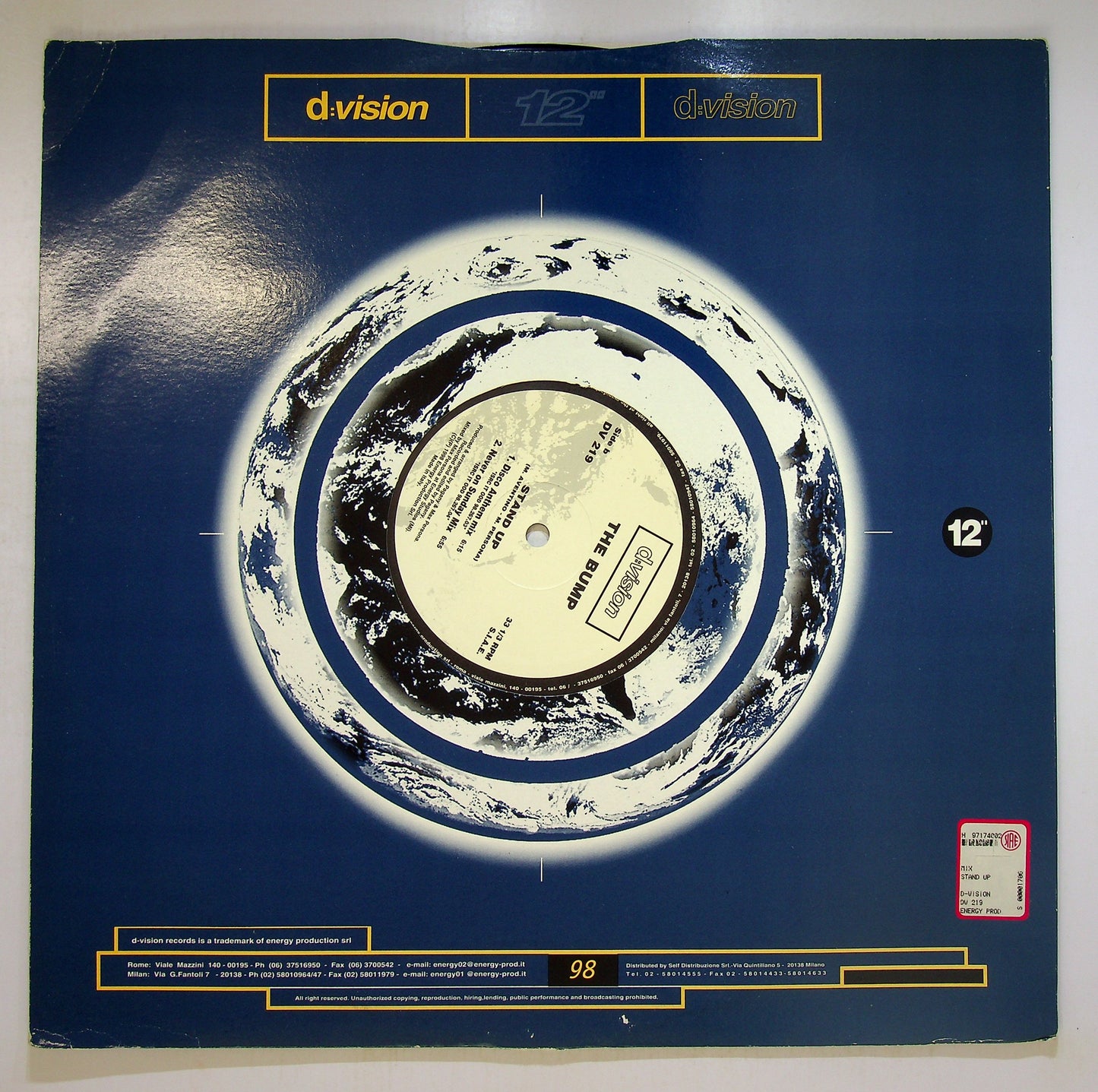 EBOND The Bump - Stand Up Vinile V091073
