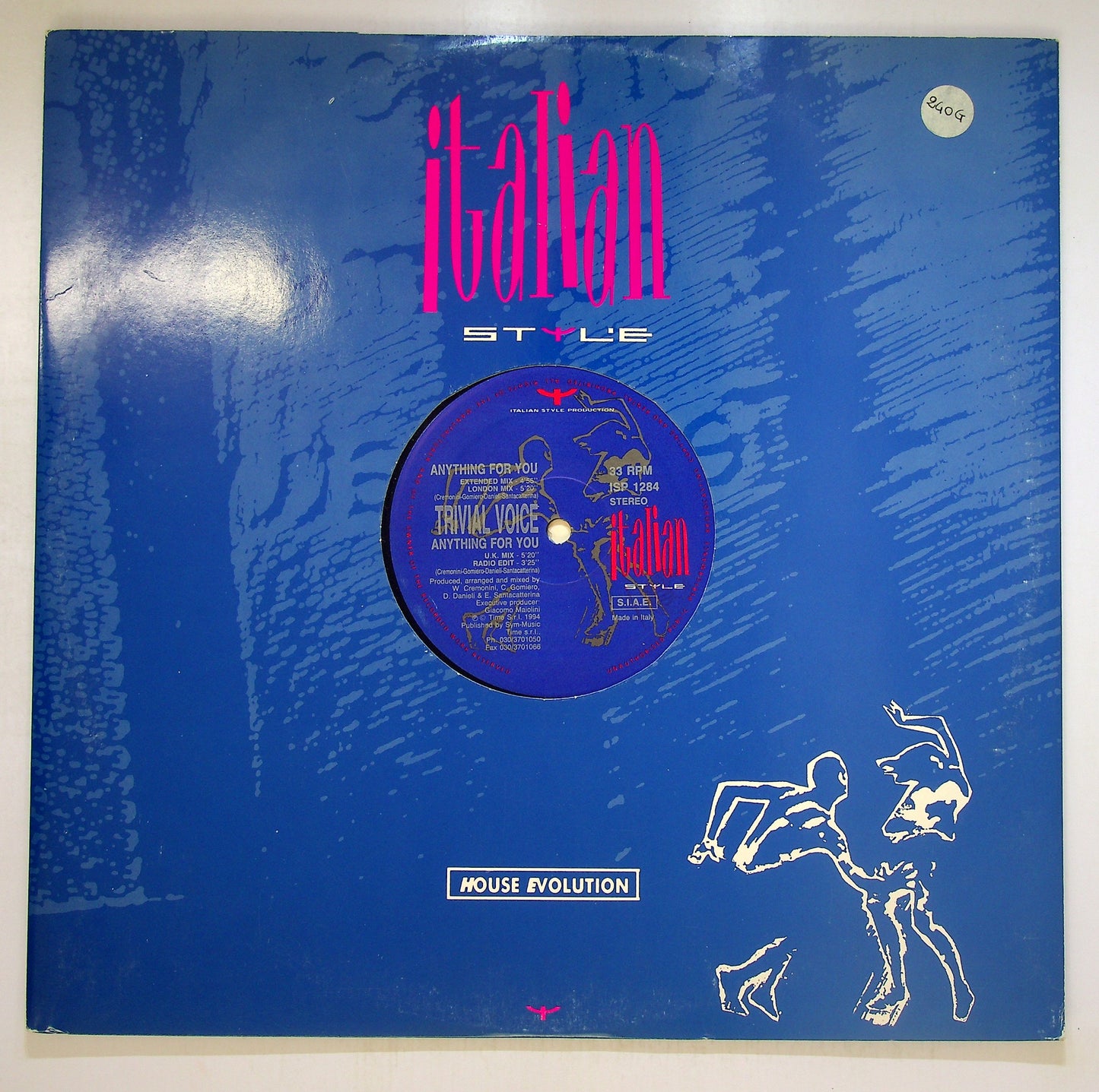 EBOND Trivial Voice - Anything For You Vinile V091077