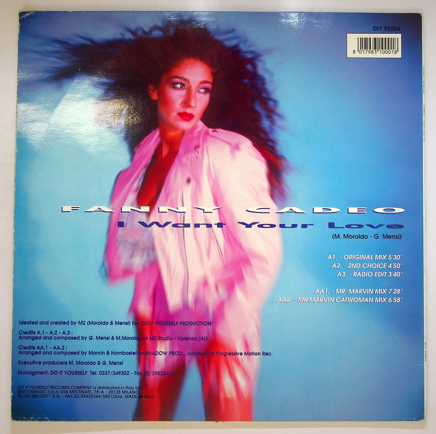 EBOND Fanny Cadeo - I Want Your Love Vinile V091087