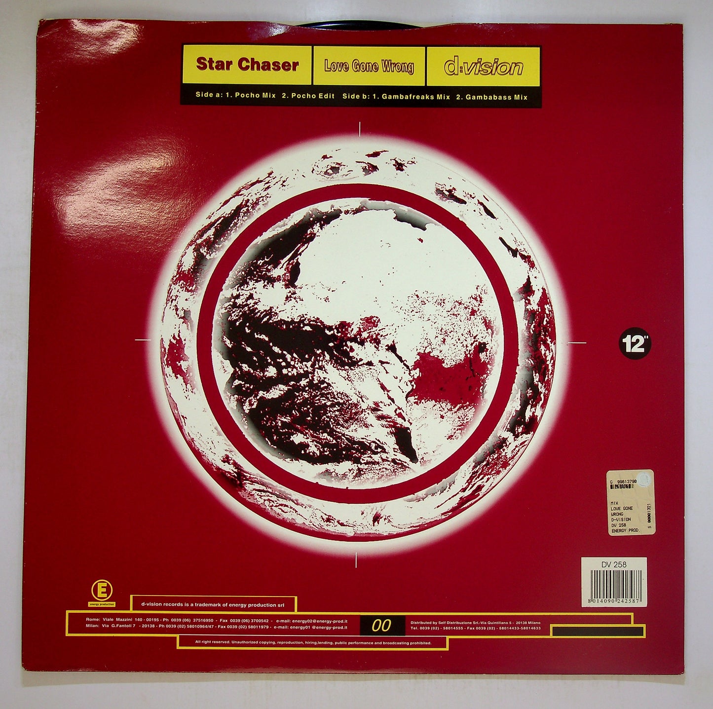 EBOND Star Chaser - Love Gone Wrong Vinile V091089