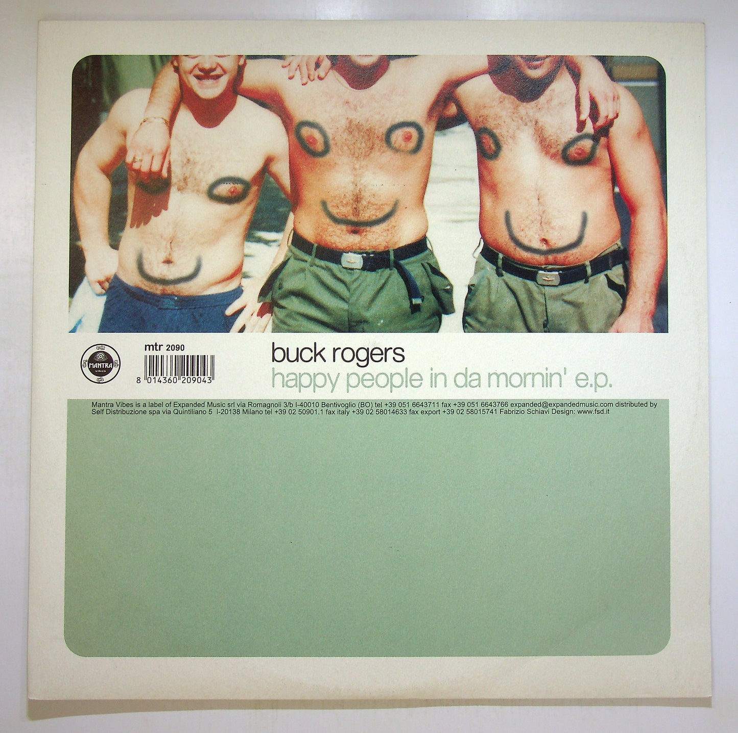 EBOND Buck Rogers - Happy People In Da' Mornin' E.P. Vinile V091099