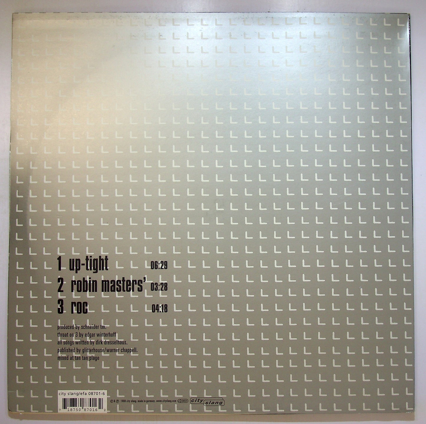 EBOND Schneider TM - Up-Tight Vinile V091103