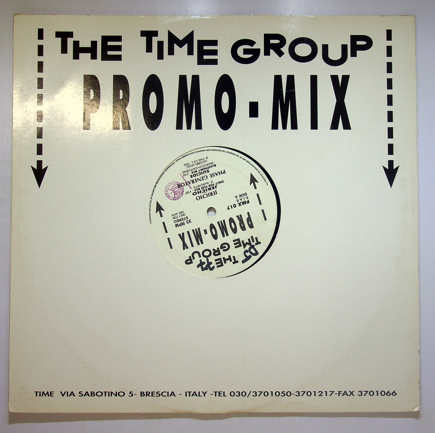 EBOND Various - The Time Group Promo-Mix 17 Vinile V091107