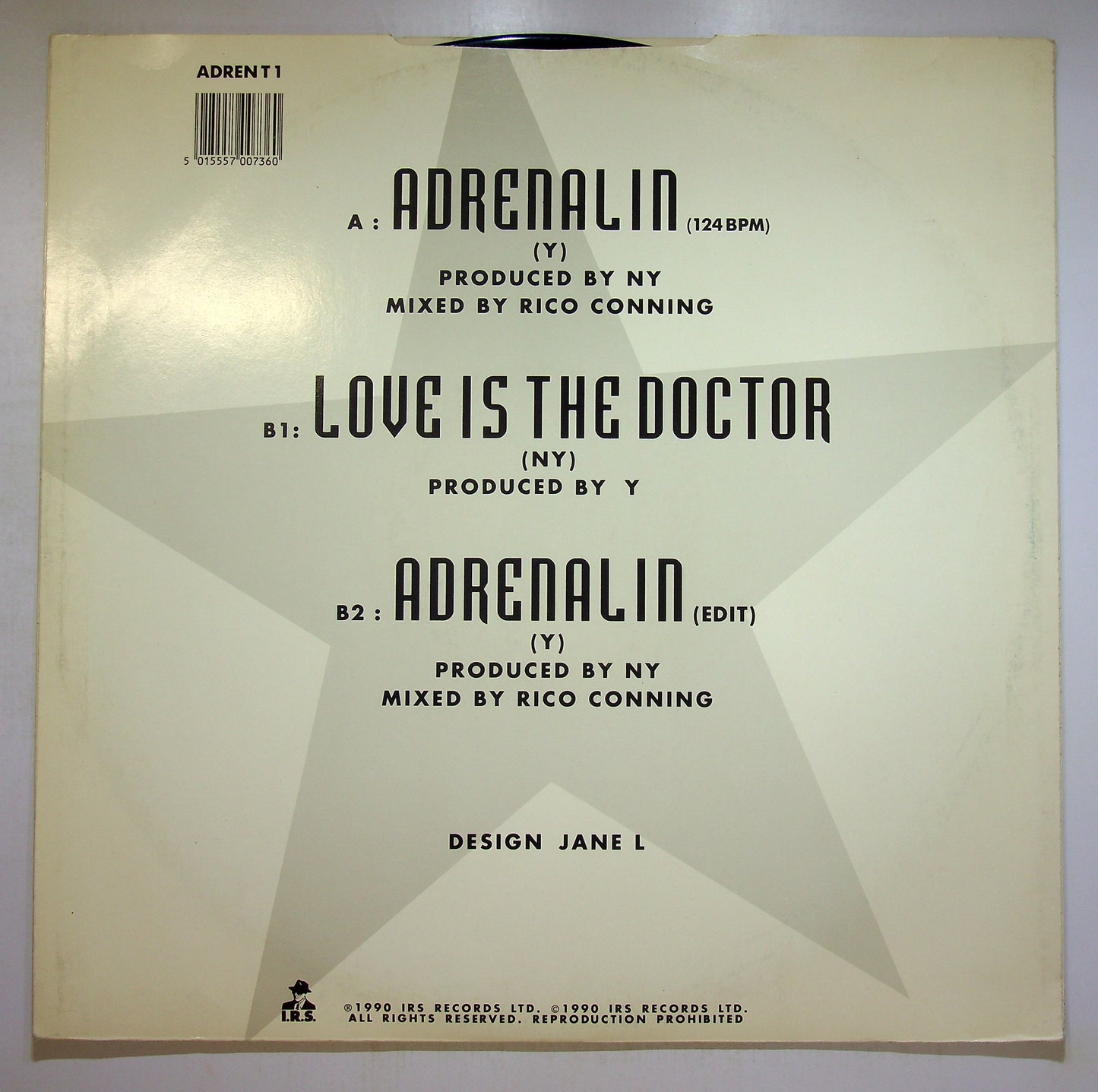 EBOND NY - Adrenalin Vinile V091116