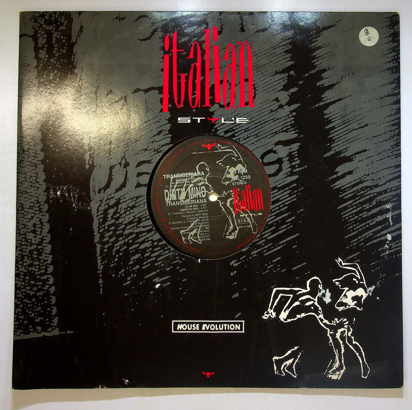 EBOND Dirty Mind - Transiberiana Vinile V091132