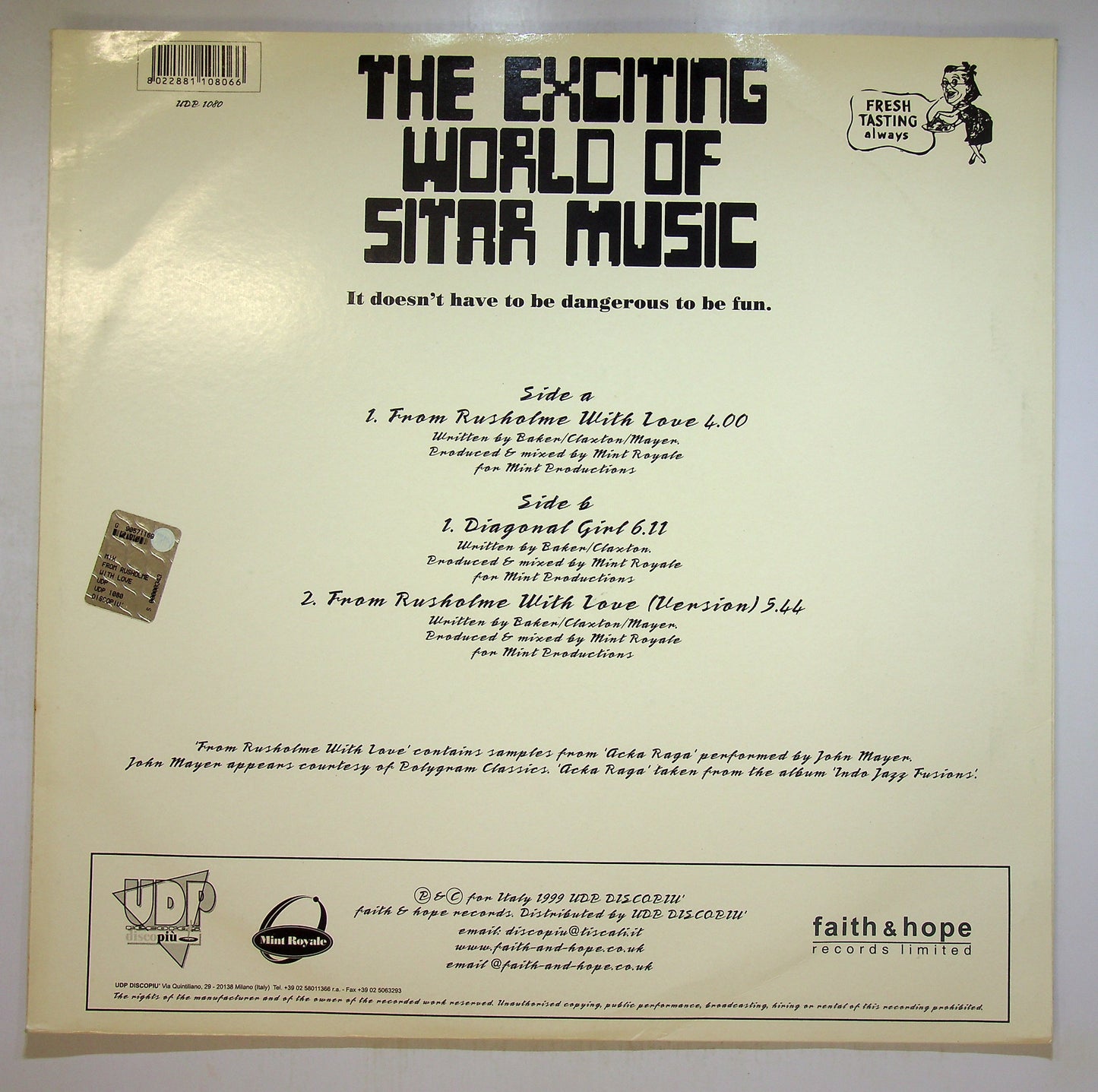 EBOND Mint Royale - From Rusholme With Love Vinile V091142