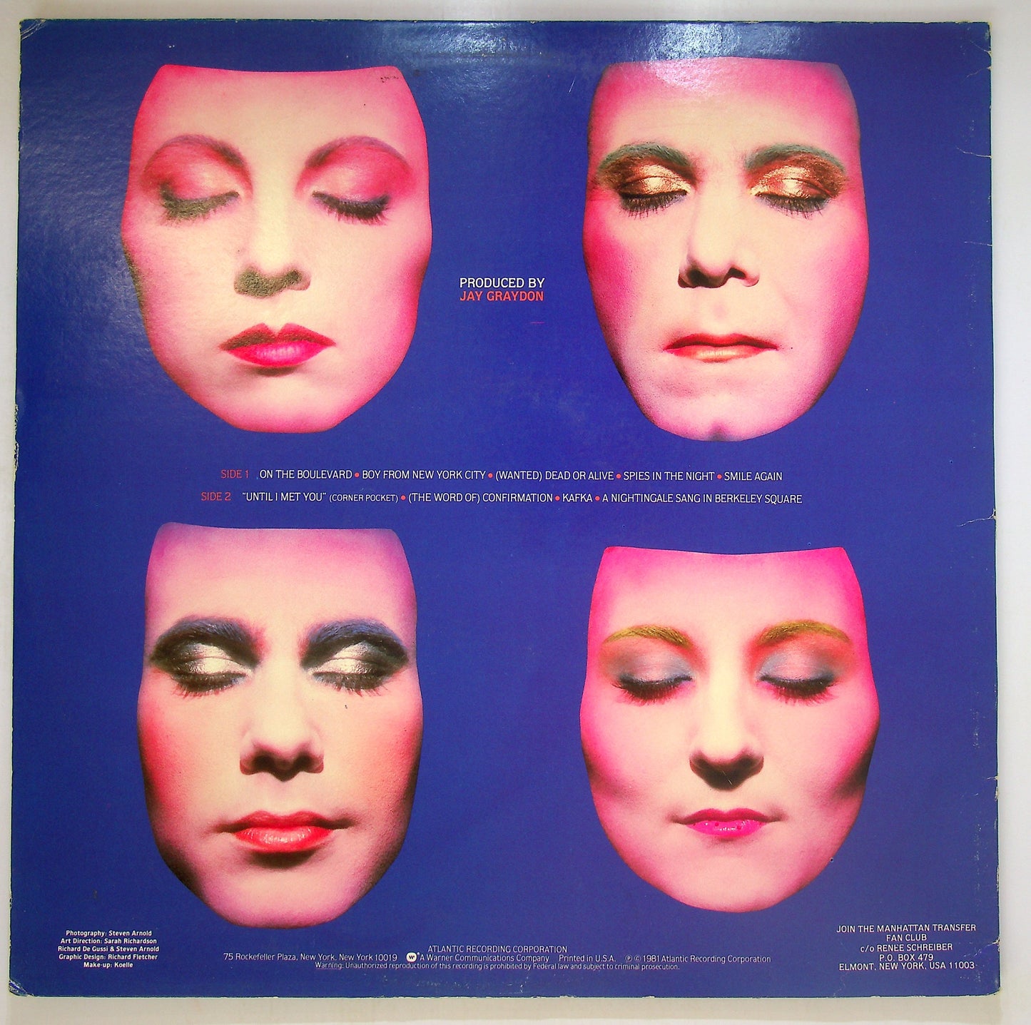 EBOND The Manhattan Transfer - Mecca For Moderns Vinile V092003