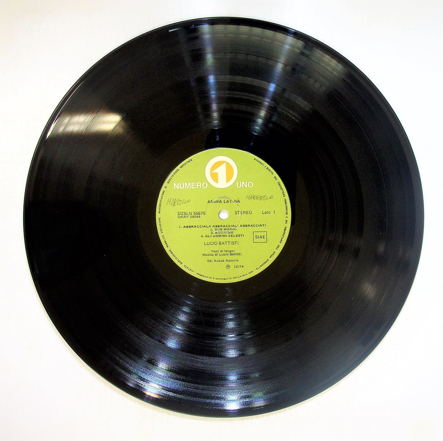 EBOND Lucio Battisti - Anima Latina Vinile V092031