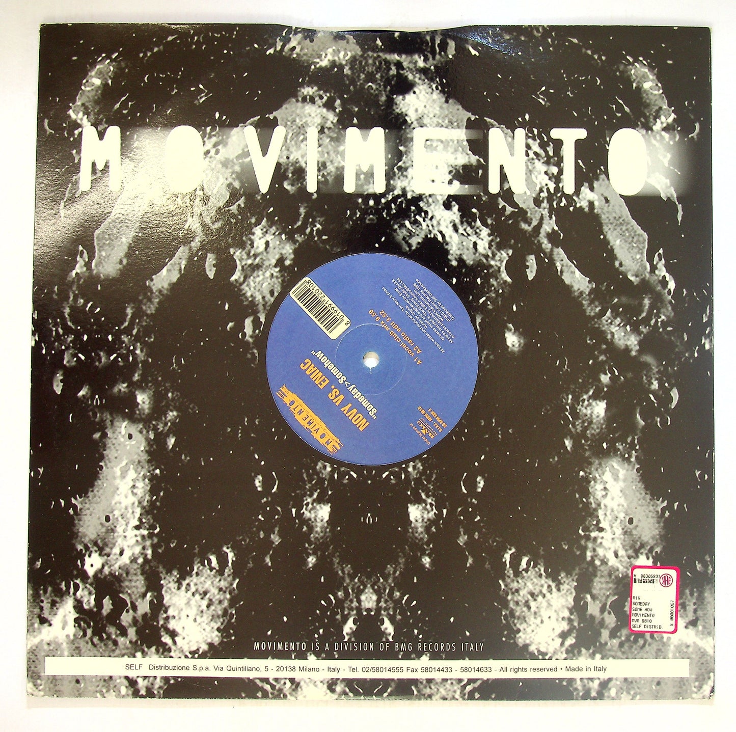 EBOND Novy Vs. Eniac - Someday > Somehow Vinile V092051