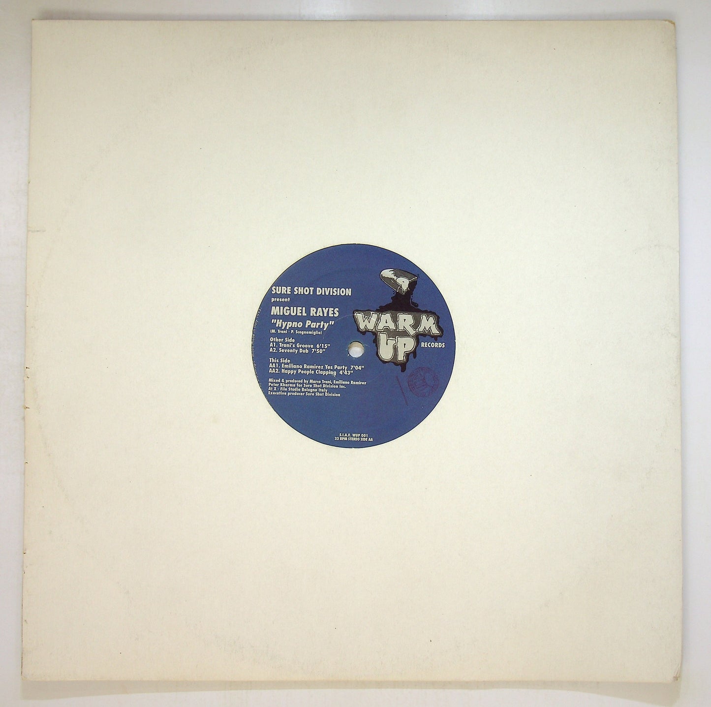 EBOND Sure Shot Division Presents Miguel Rayes - Hypno Party Vinile V092056