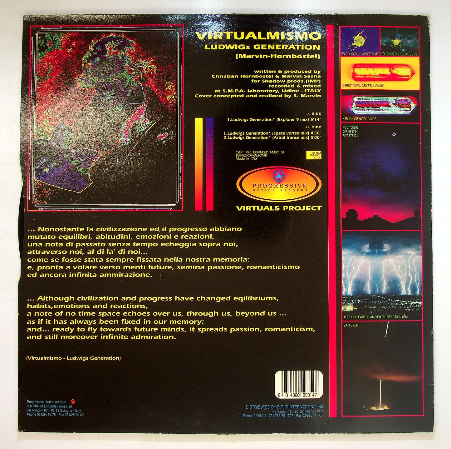 EBOND Virtualmismo - Ludwigs Generation Vinile V092057
