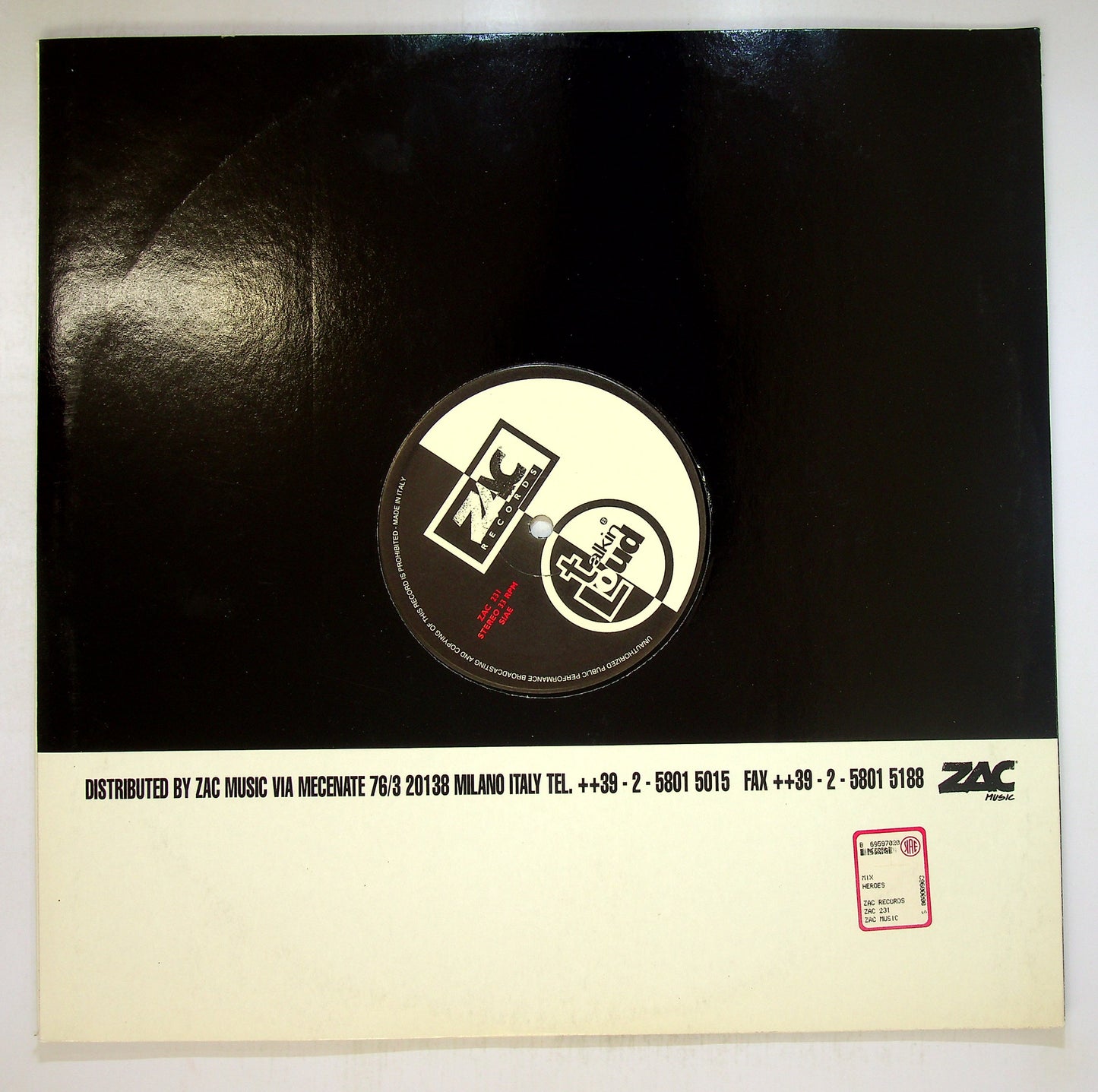 EBOND Roni Size / Reprazent - Heroes Vinile V092061