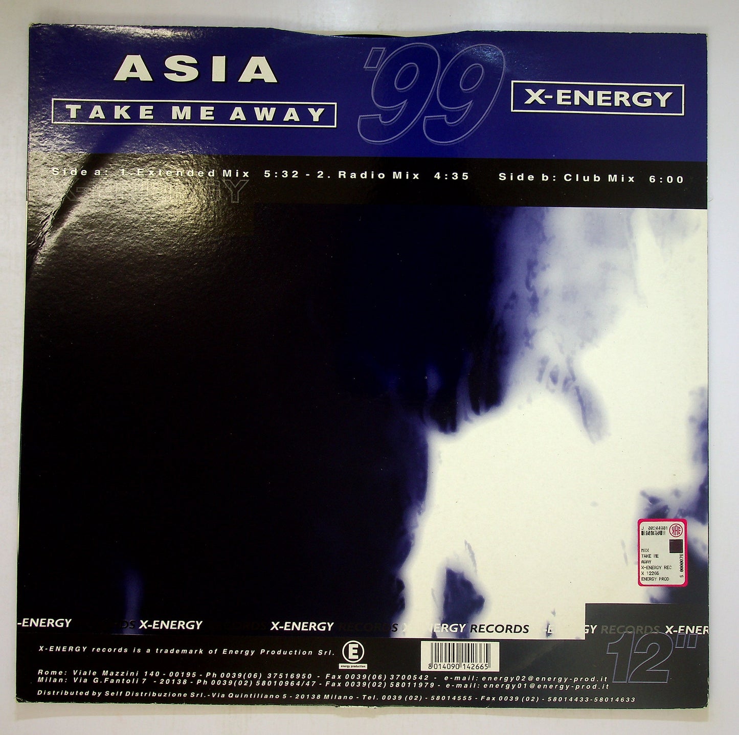 EBOND Asia - Take Me Away Vinile V092091