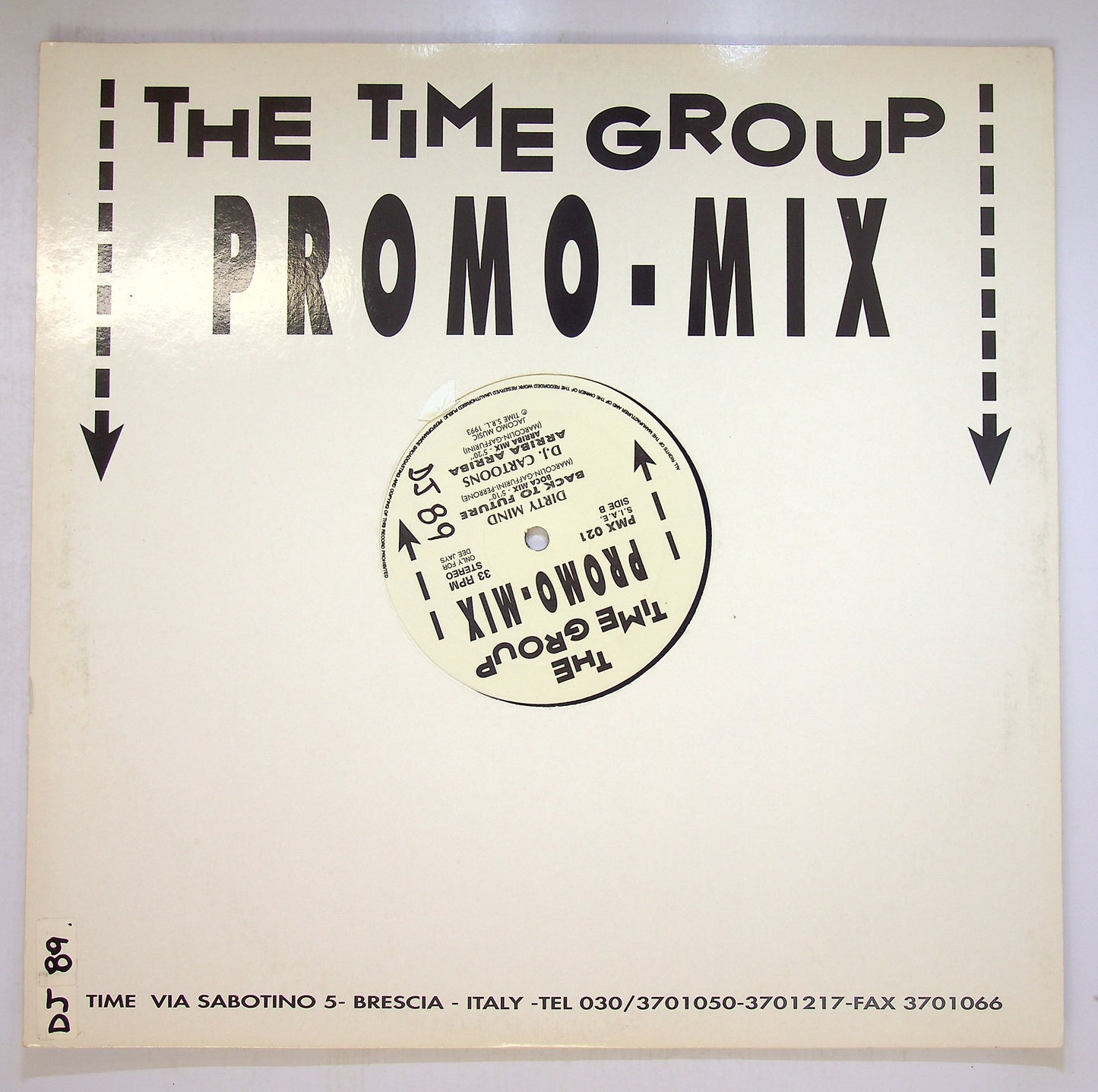 EBOND Various - The Time Group Promo-Mix 21 Vinile V092098
