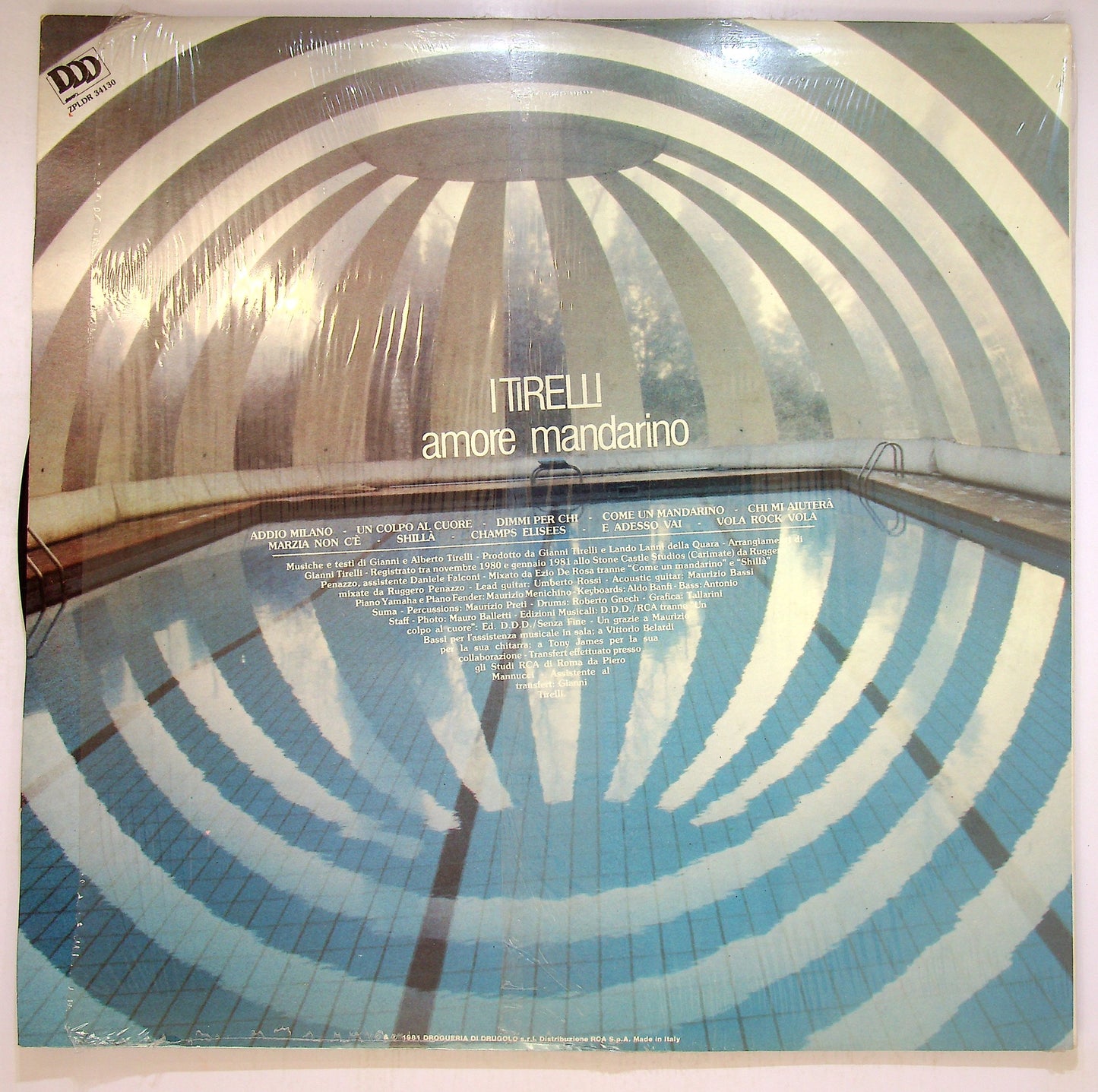 EBOND I Tirelli - Amore Mandarino Vinile V092109