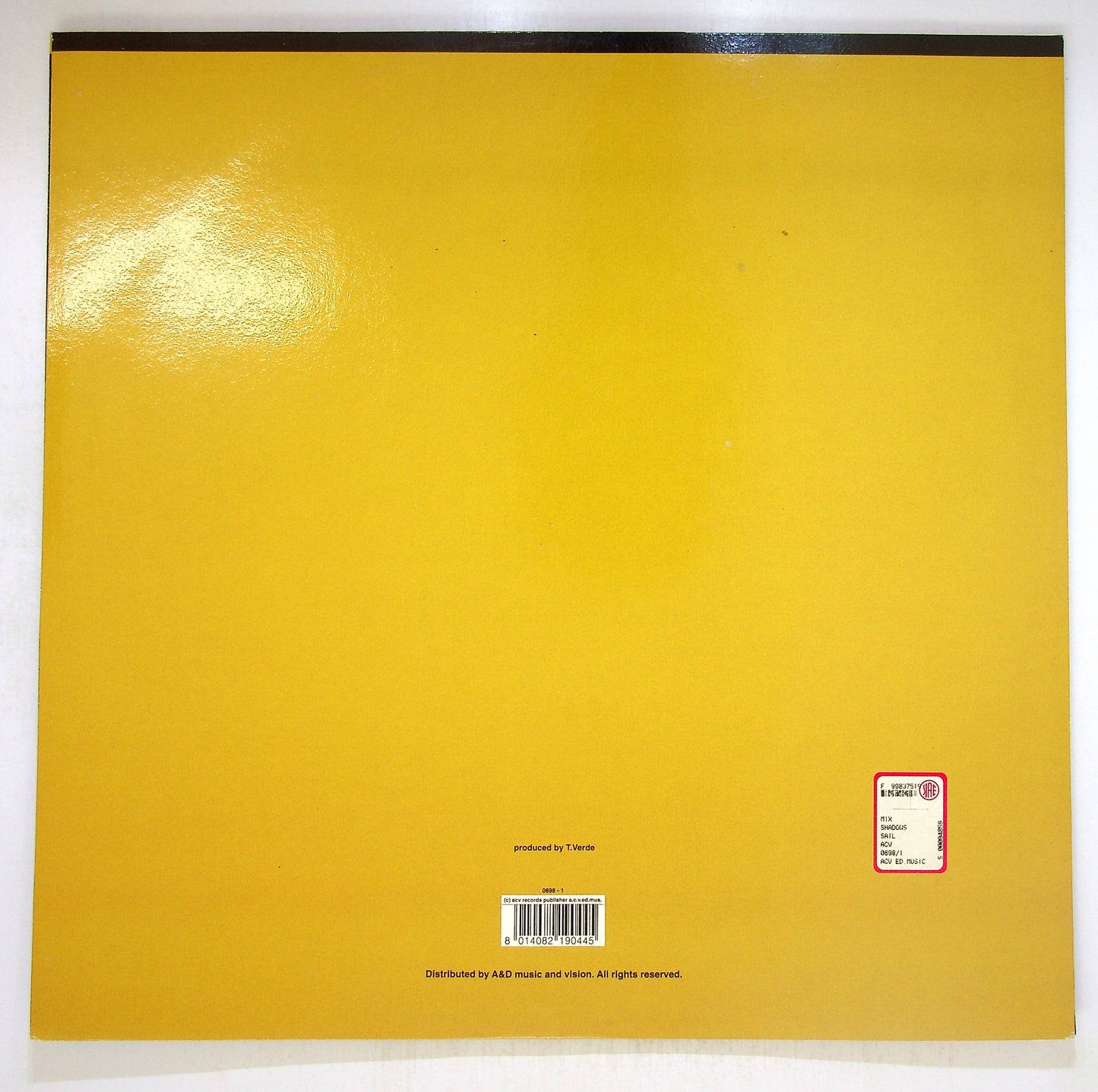 EBOND Chase - Shadows Sail Vinile V092117